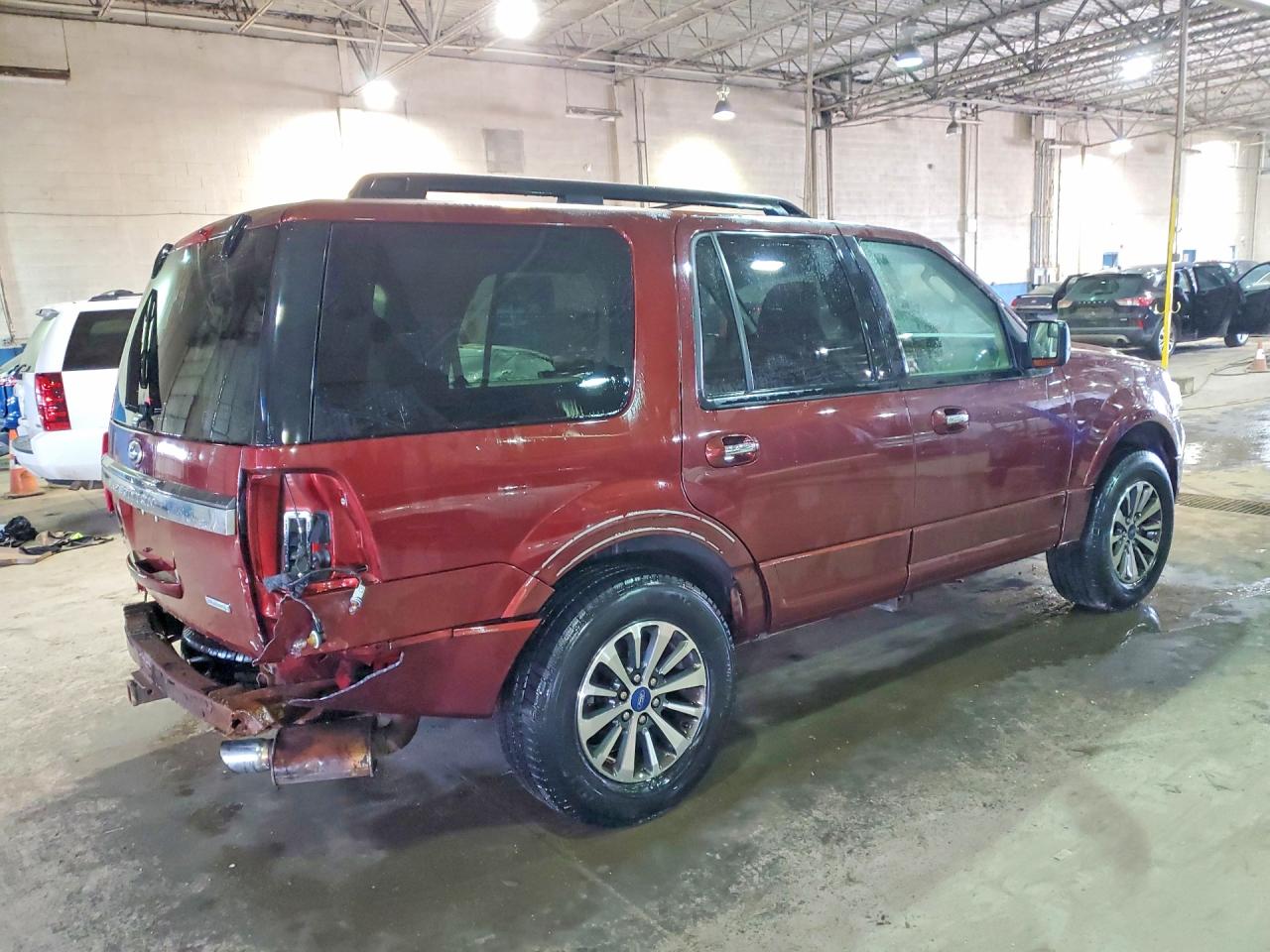 2015 Ford Expedition Xlt Maroon vin: 1FMJU1JT3FEF02807