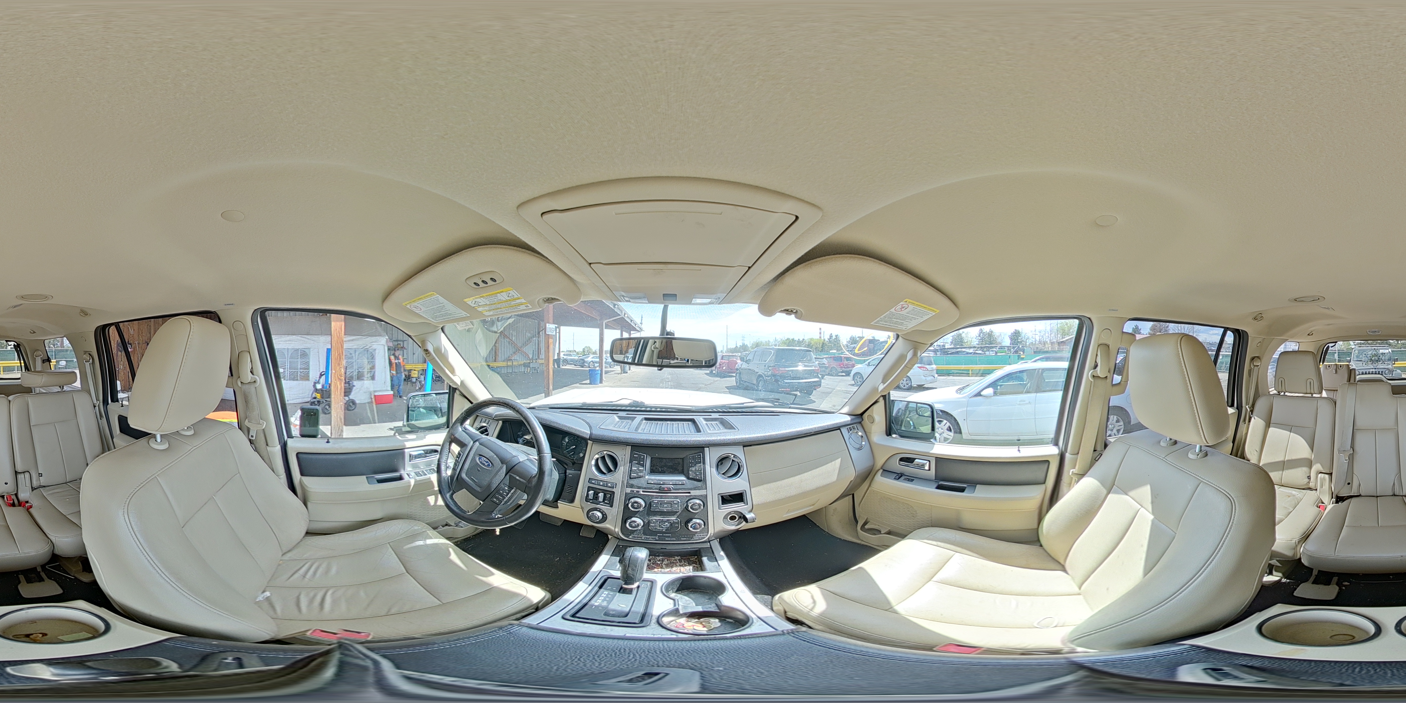 2015 Ford Expedition Xlt White vin: 1FMJU1JT5FEF02372