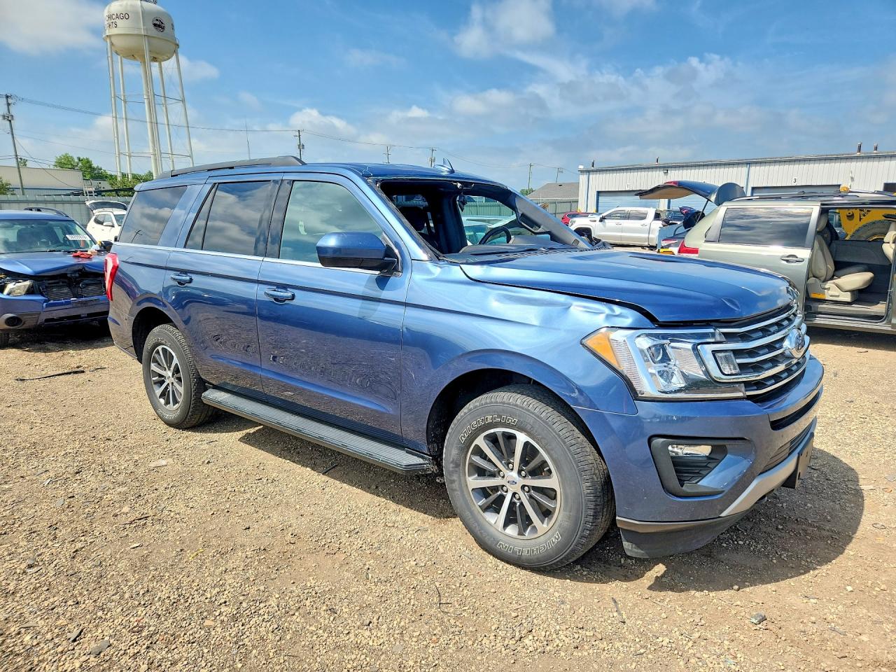 2020 Ford Expedition Xlt Blue vin: 1FMJU1JT5LEA91549