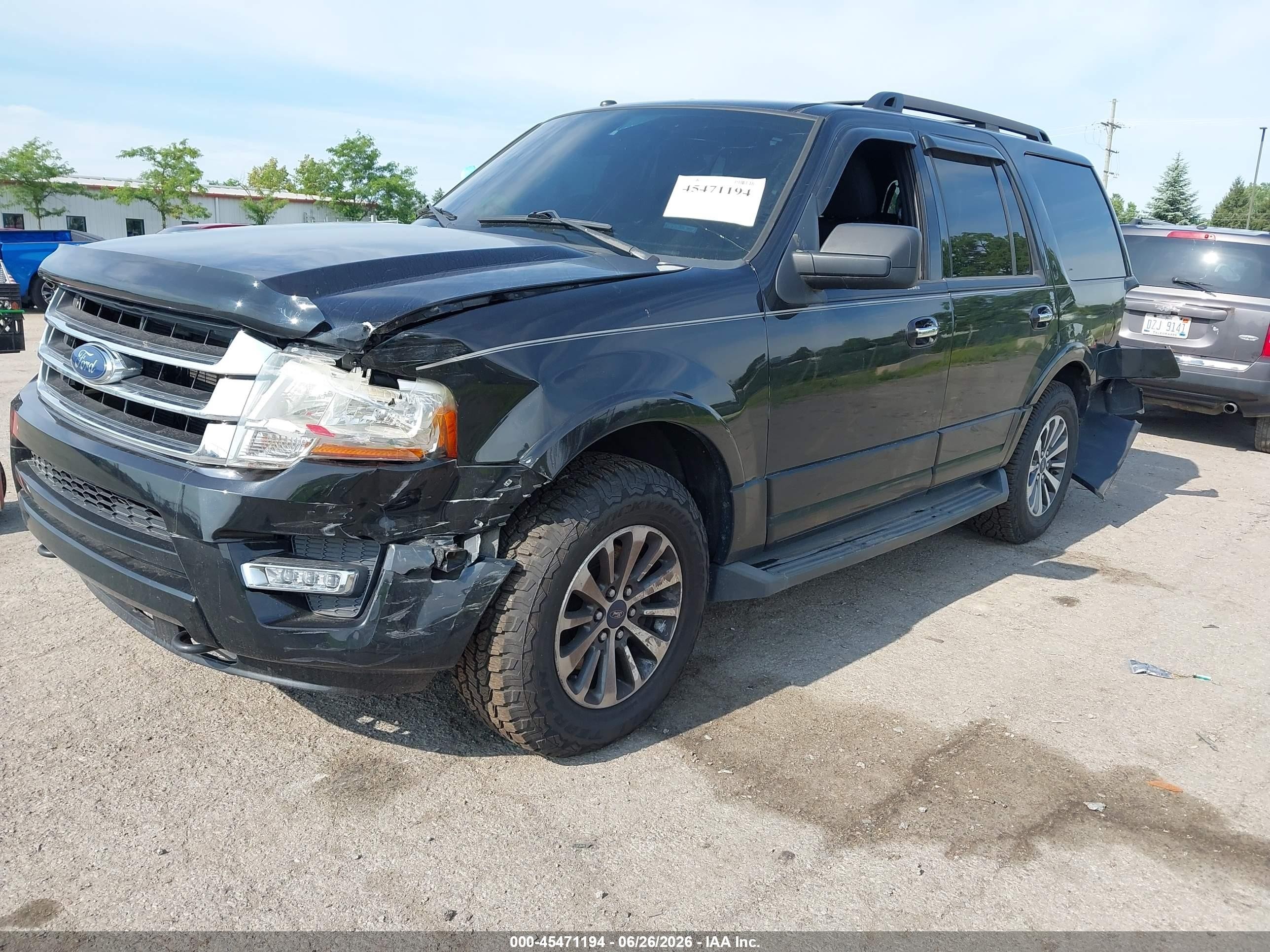 2015 Ford Expedition Xlt Black vin: 1FMJU1JT7FEF19027