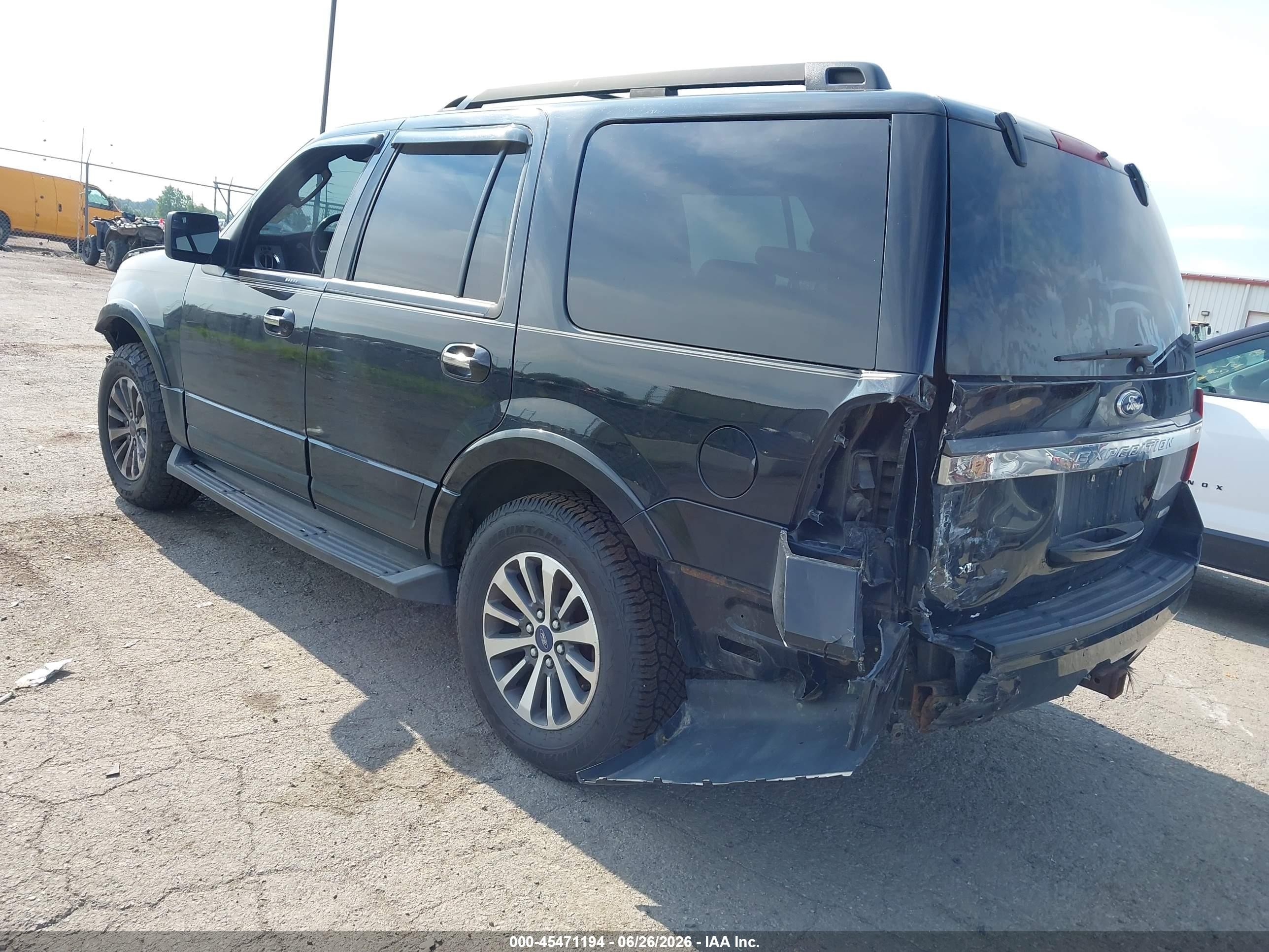 2015 Ford Expedition Xlt Black vin: 1FMJU1JT7FEF19027