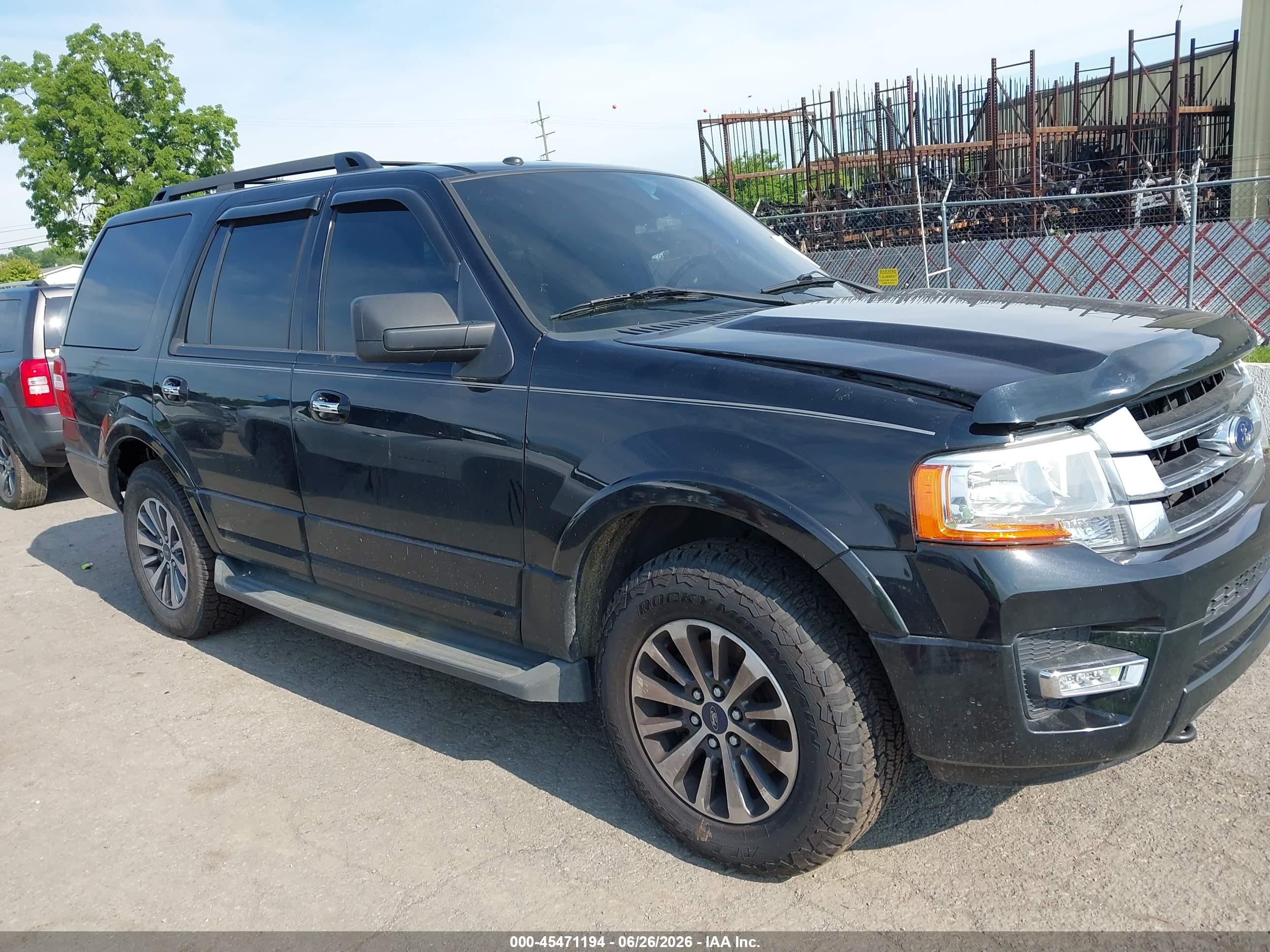 2015 Ford Expedition Xlt Black vin: 1FMJU1JT7FEF19027
