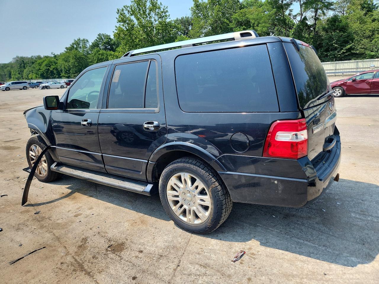 2011 Ford Expedition Limited Black vin: 1FMJU1K50BEF01298