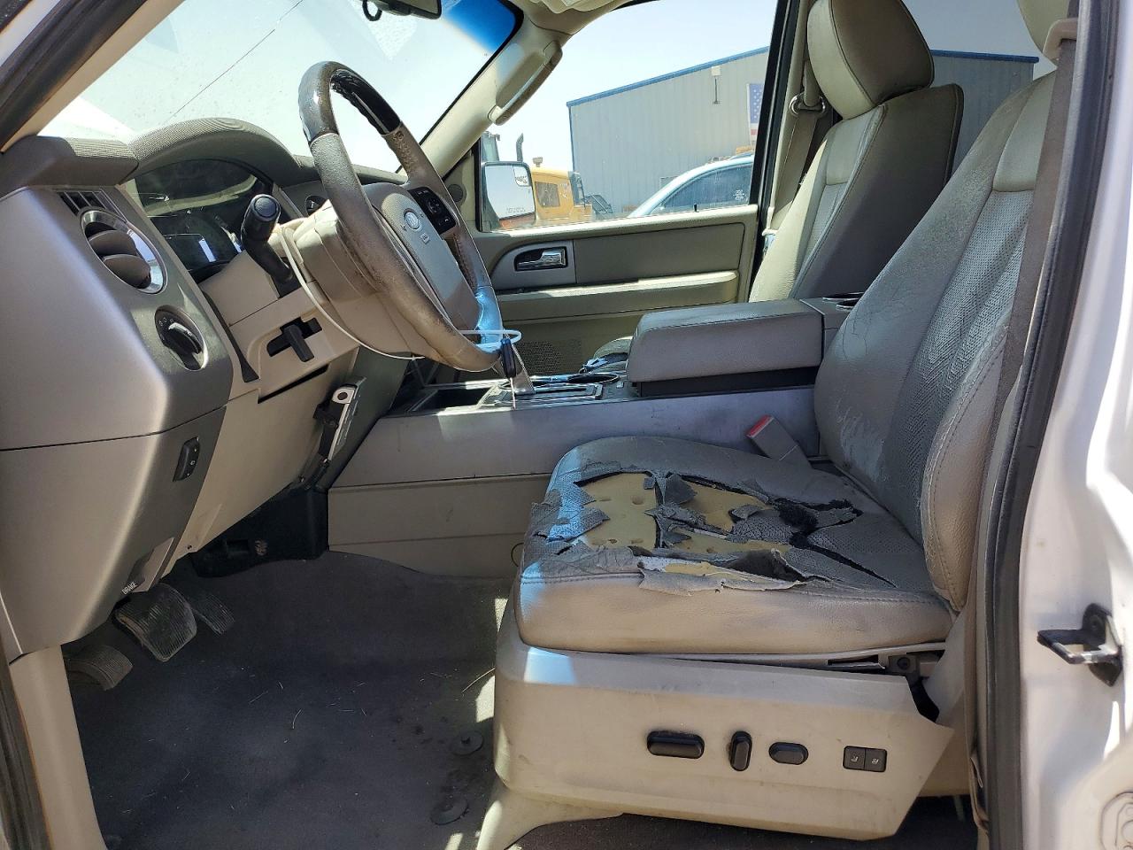 2012 Ford Expedition Limited White vin: 1FMJU1K50CEF15252