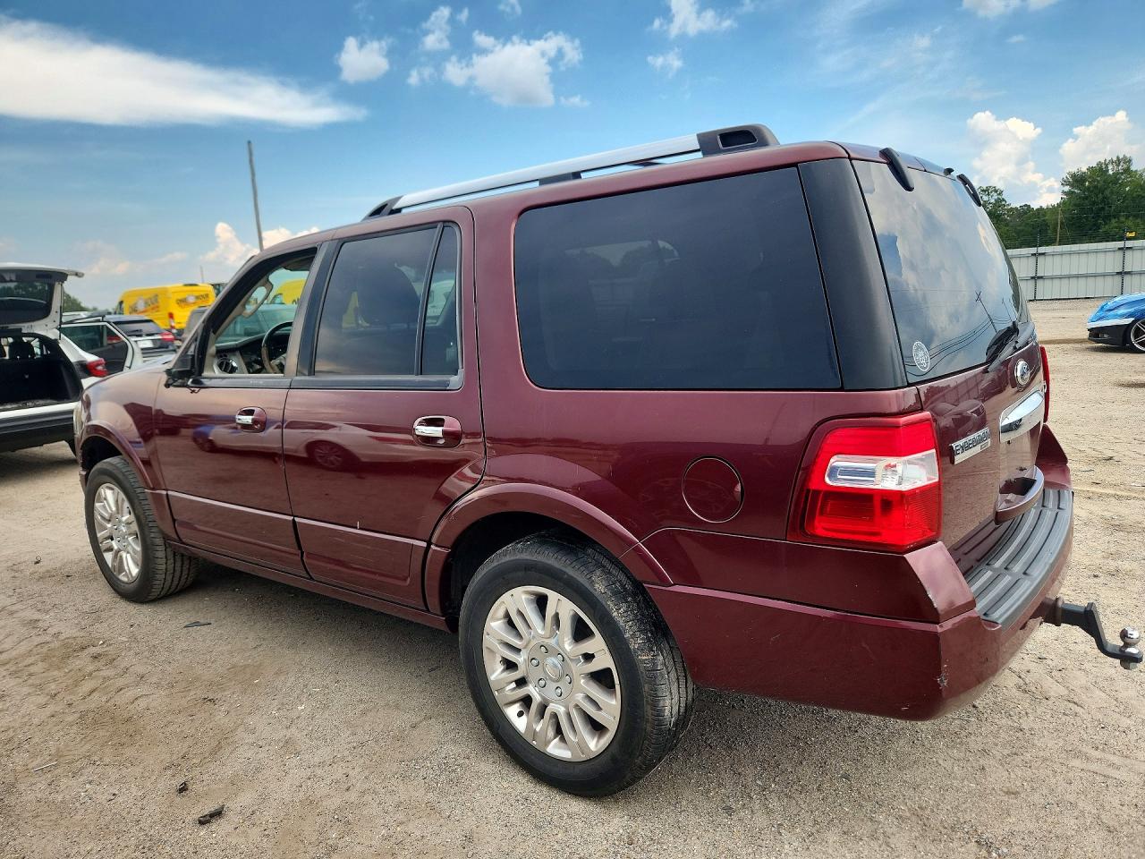 2012 Ford Expedition Limited Burgundy vin: 1FMJU1K50CEF54469