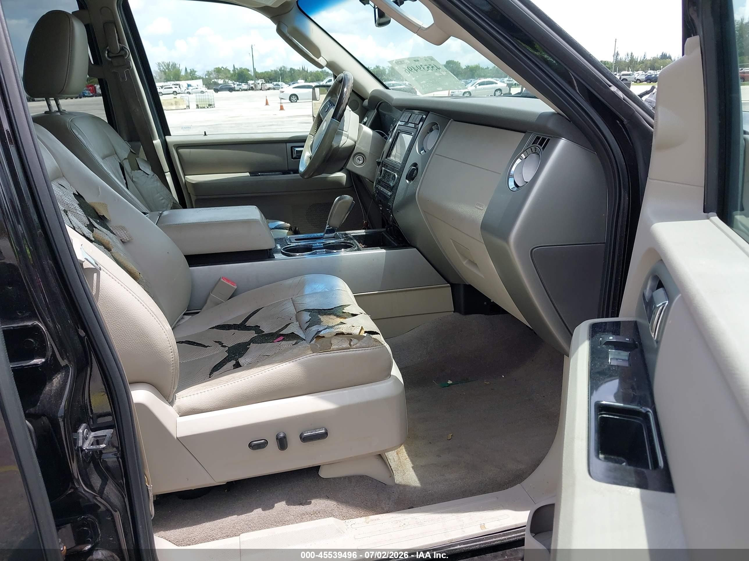 2014 Ford Expedition Limited Black vin: 1FMJU1K50EEF22429