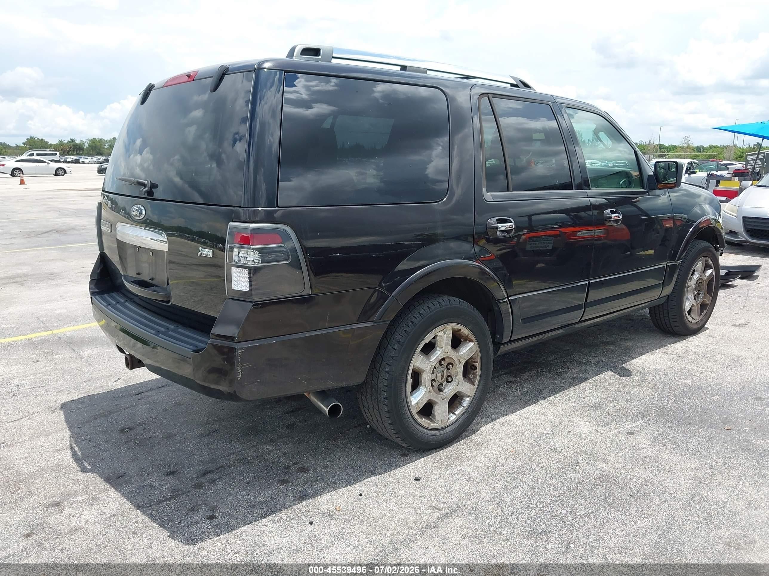 2014 Ford Expedition Limited Black vin: 1FMJU1K50EEF22429