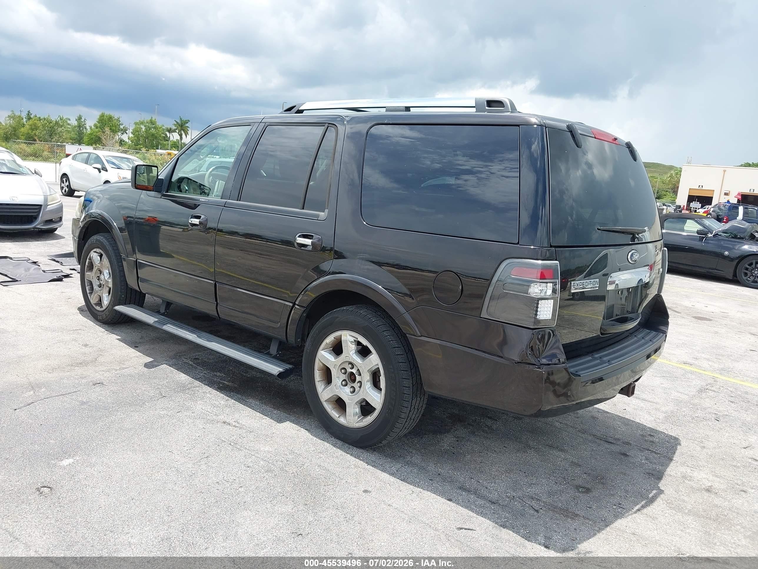 2014 Ford Expedition Limited Black vin: 1FMJU1K50EEF22429