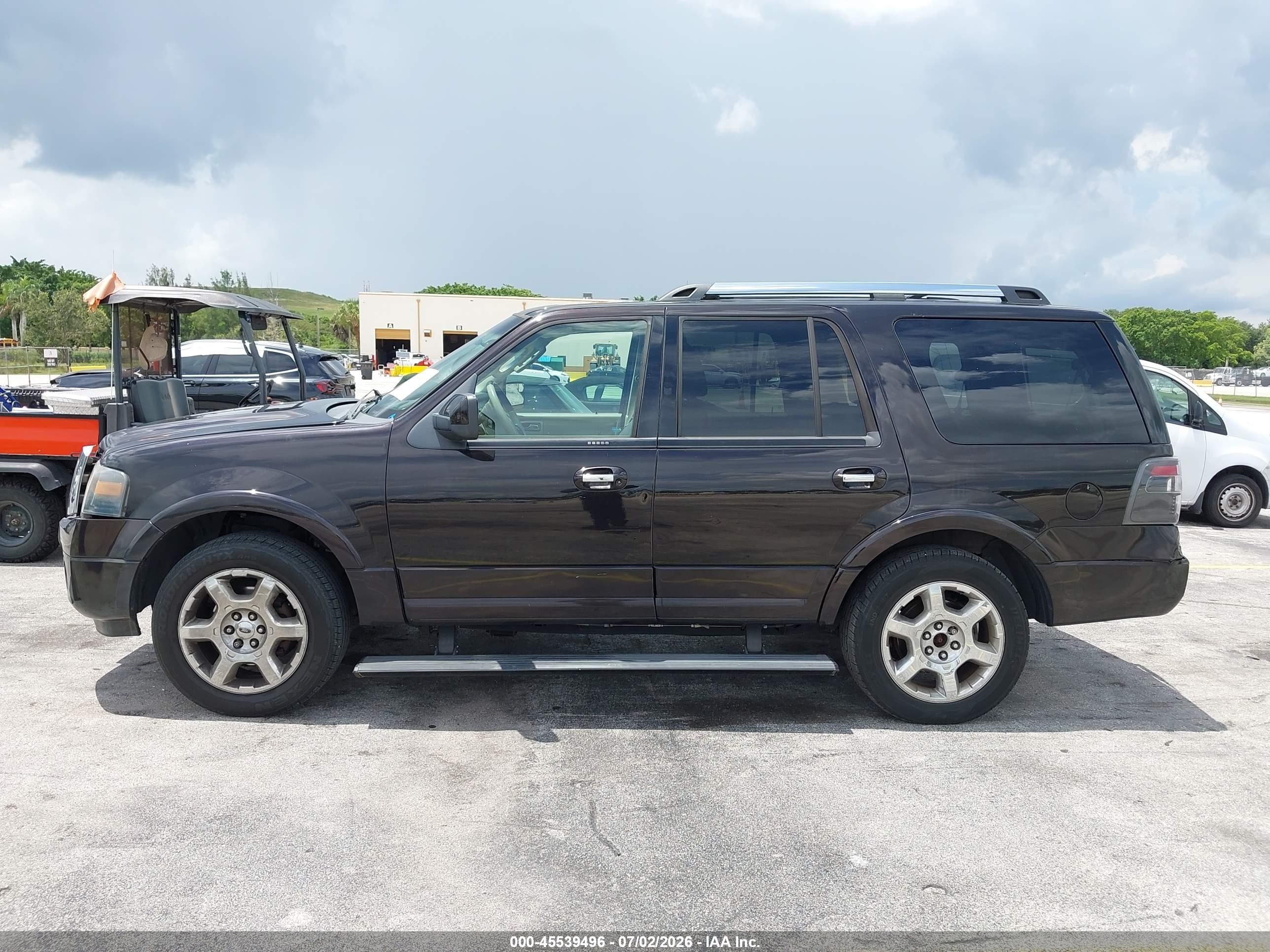 2014 Ford Expedition Limited Black vin: 1FMJU1K50EEF22429