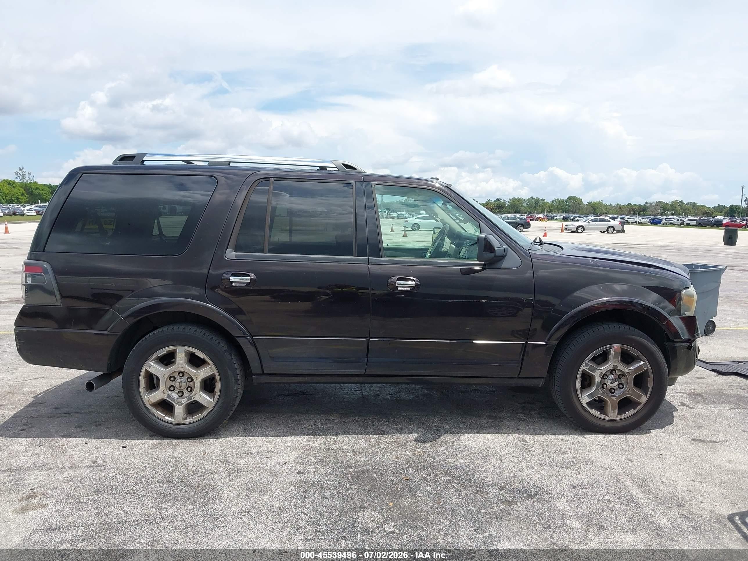 2014 Ford Expedition Limited Black vin: 1FMJU1K50EEF22429