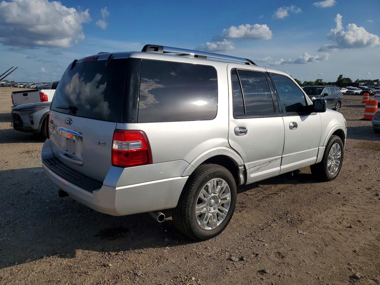 2012 Ford Expedition Limited Gray vin: 1FMJU1K51CEF12604