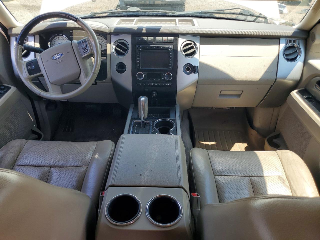 2013 Ford Expedition Limited White vin: 1FMJU1K51DEF41134