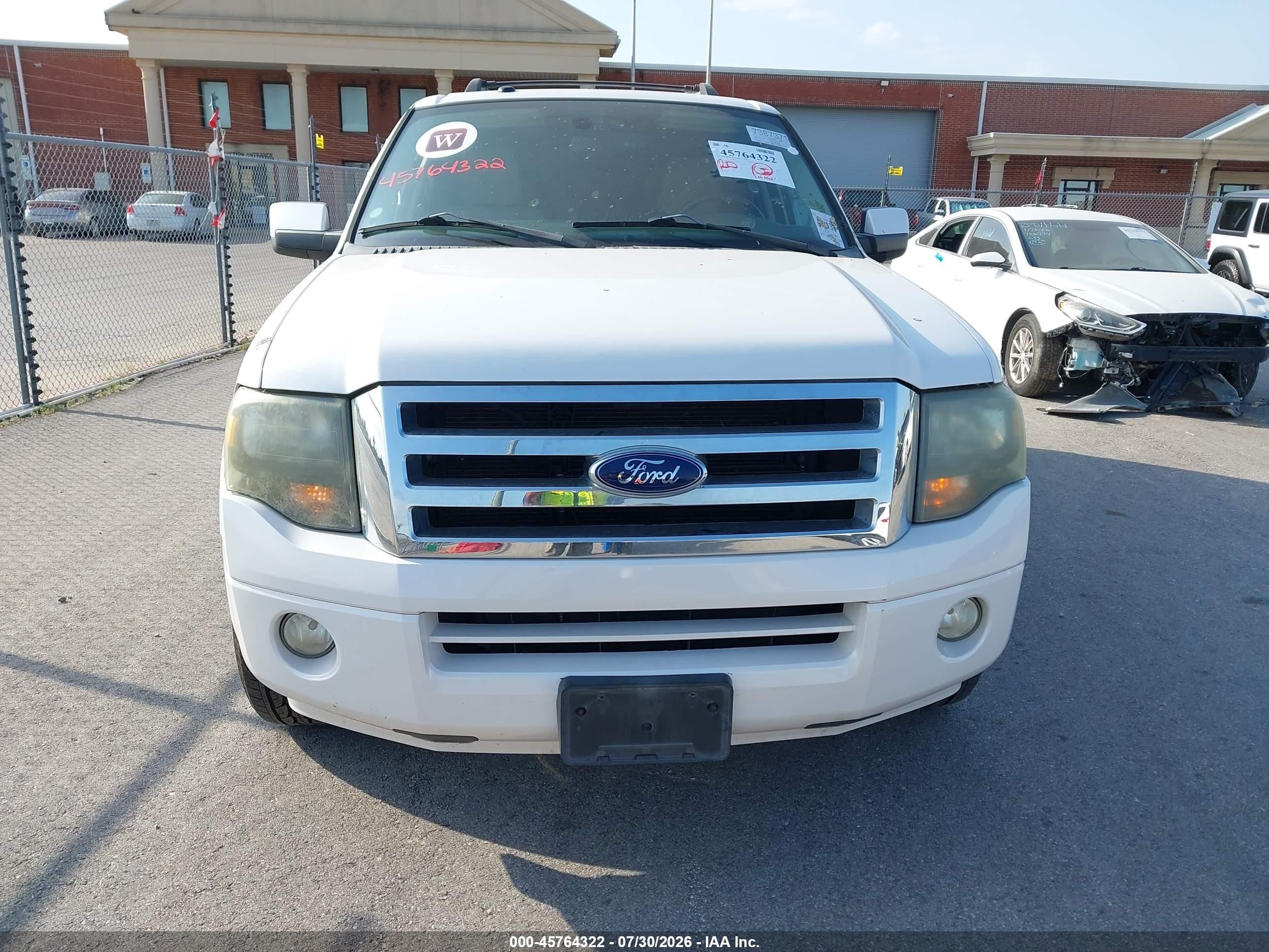 2011 Ford Expedition Limited White vin: 1FMJU1K52BEF01299