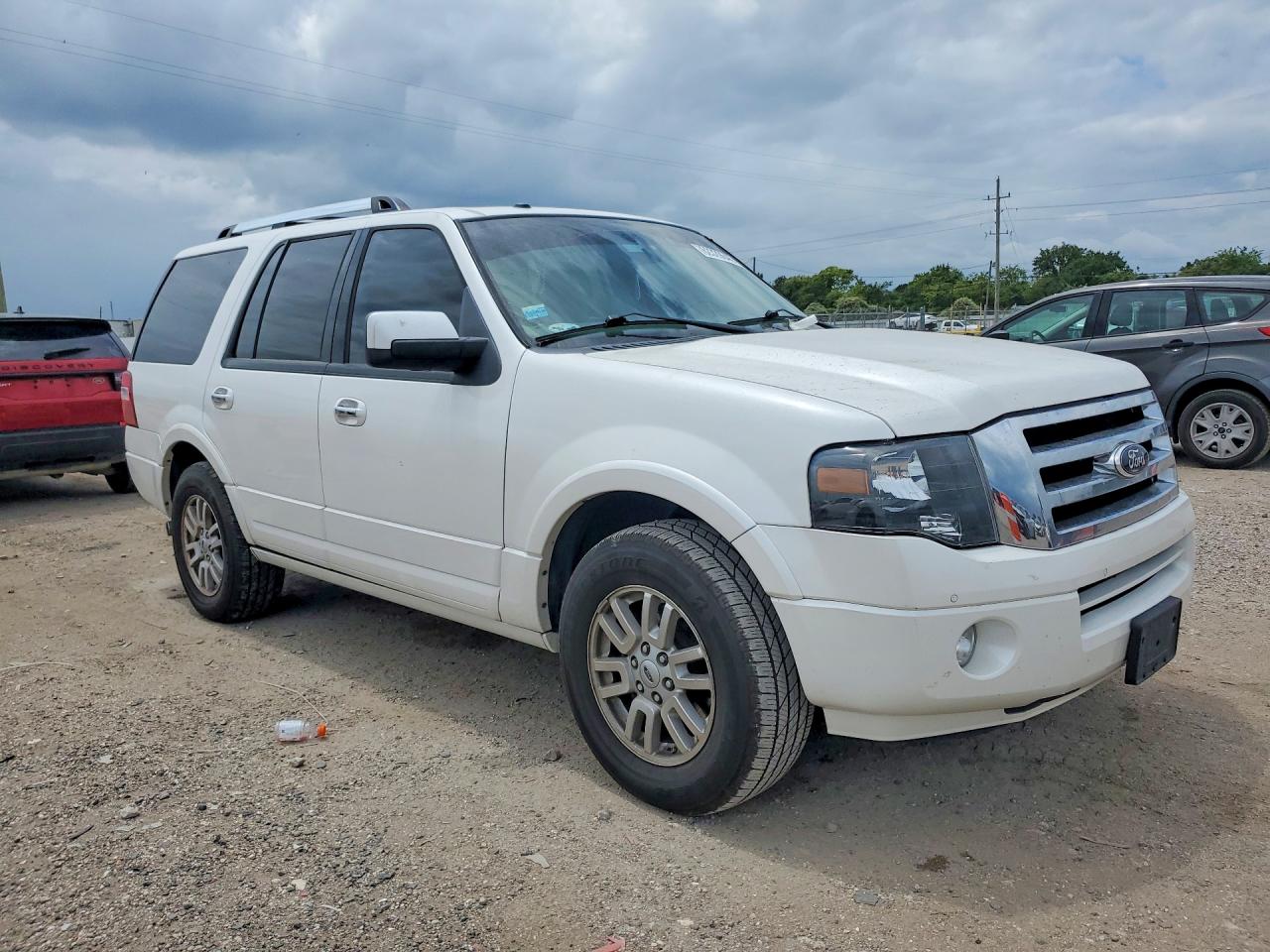 2012 Ford Expedition Limited Белый vin: 1FMJU1K52CEF41206
