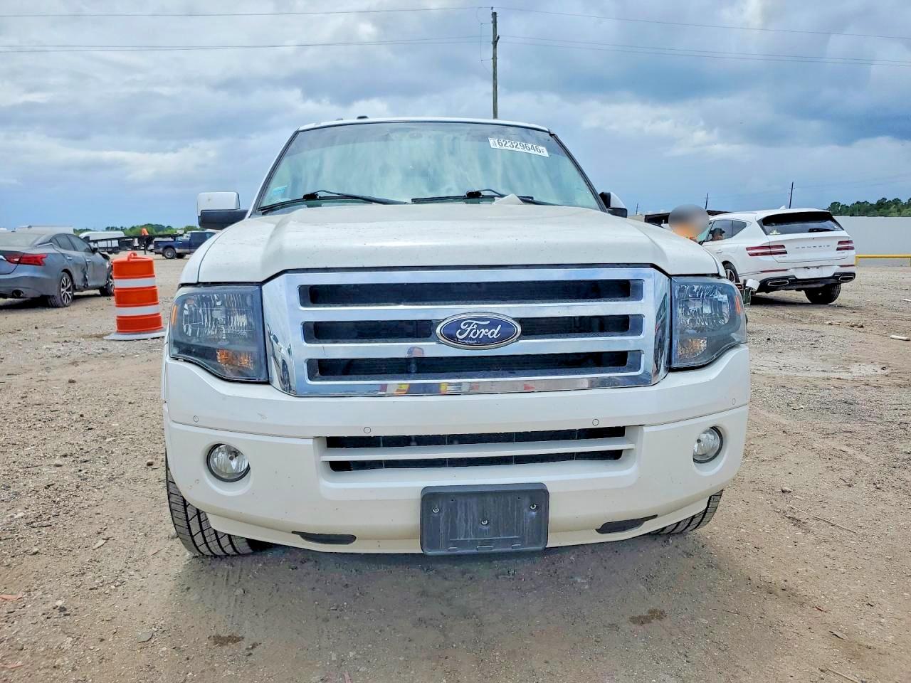 2012 Ford Expedition Limited Белый vin: 1FMJU1K52CEF41206