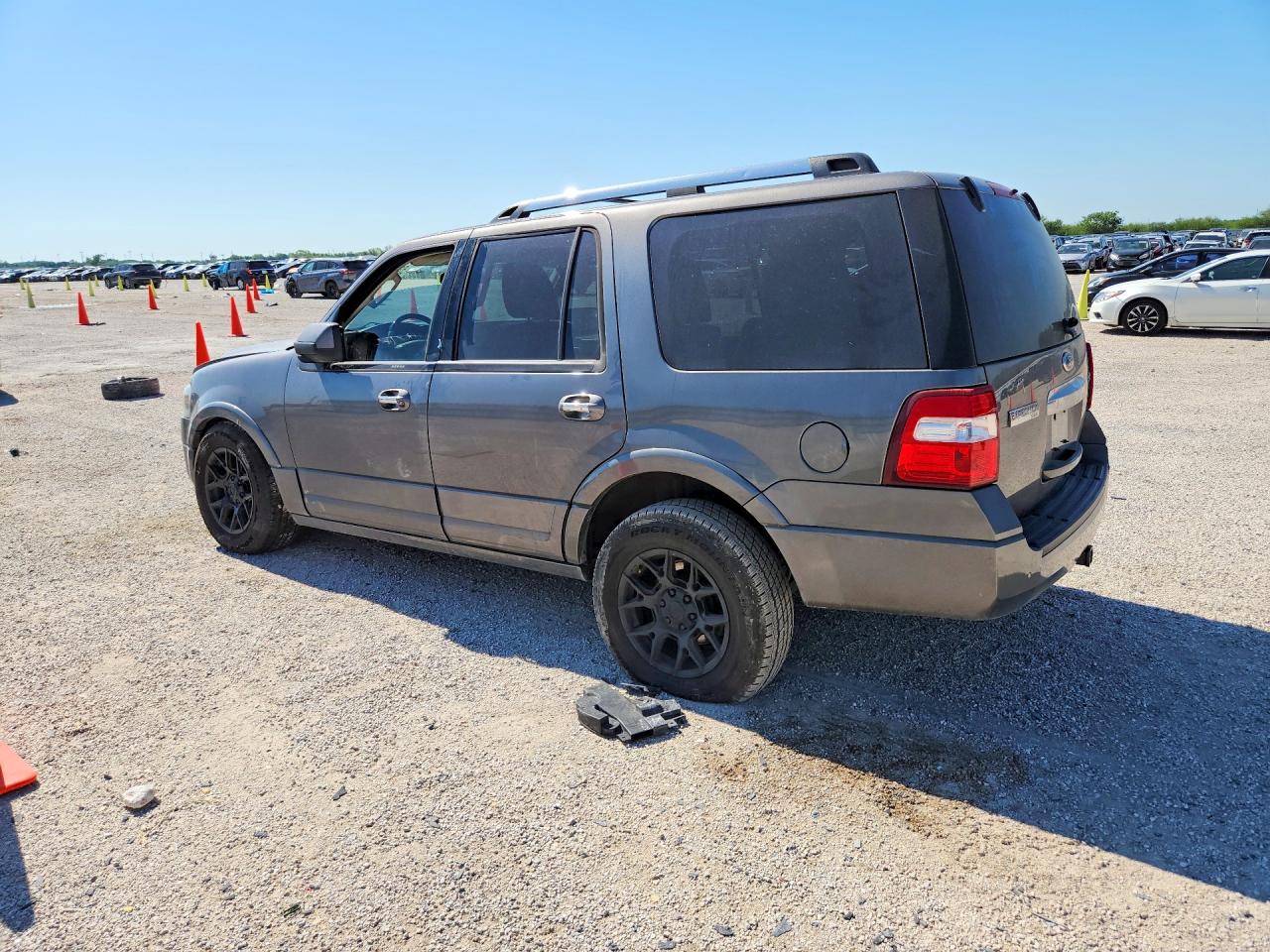 2013 Ford Expedition Limited Gray vin: 1FMJU1K52DEF13827