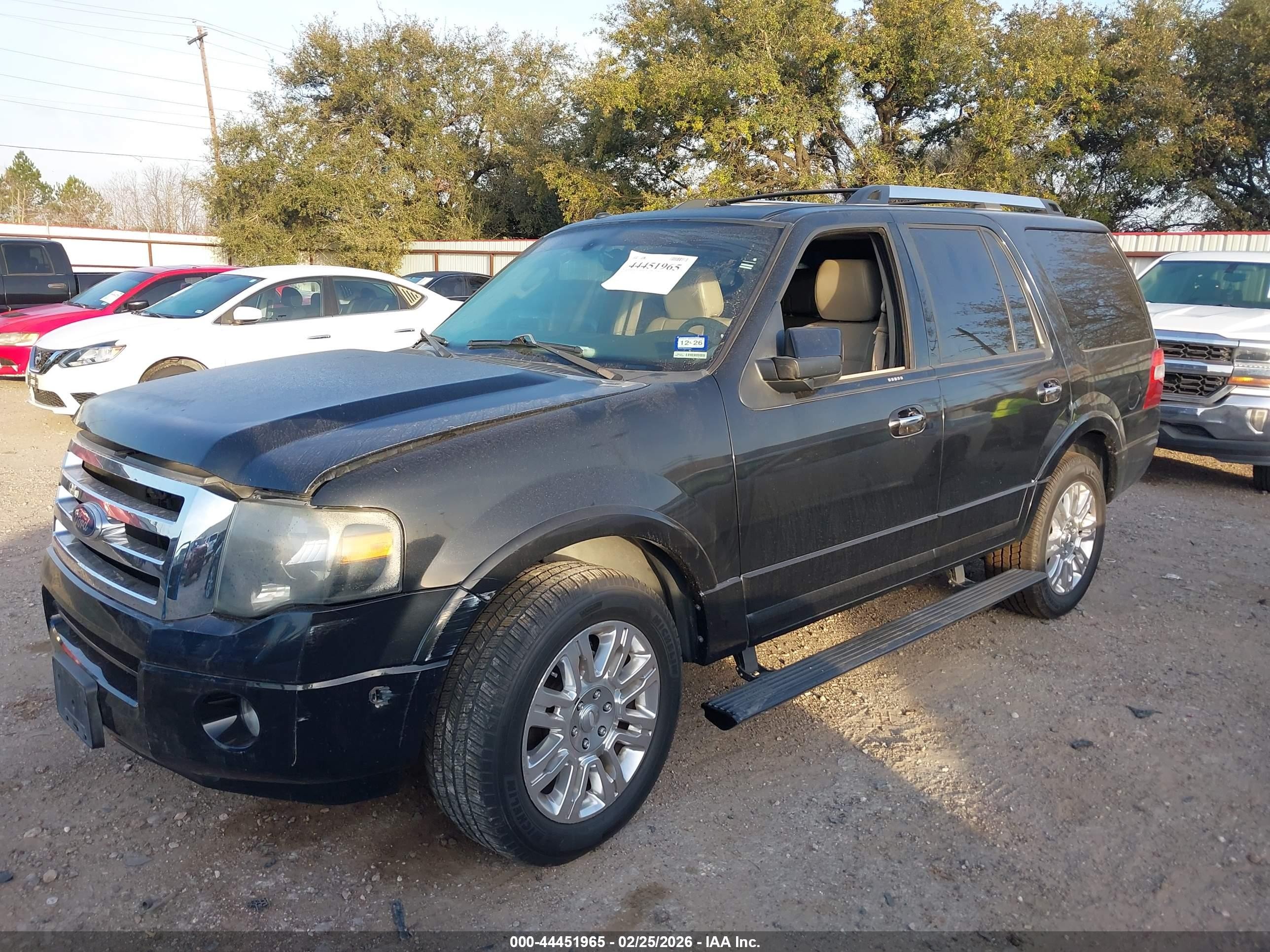 2011 Ford Expedition Limited Black vin: 1FMJU1K53BEF05460