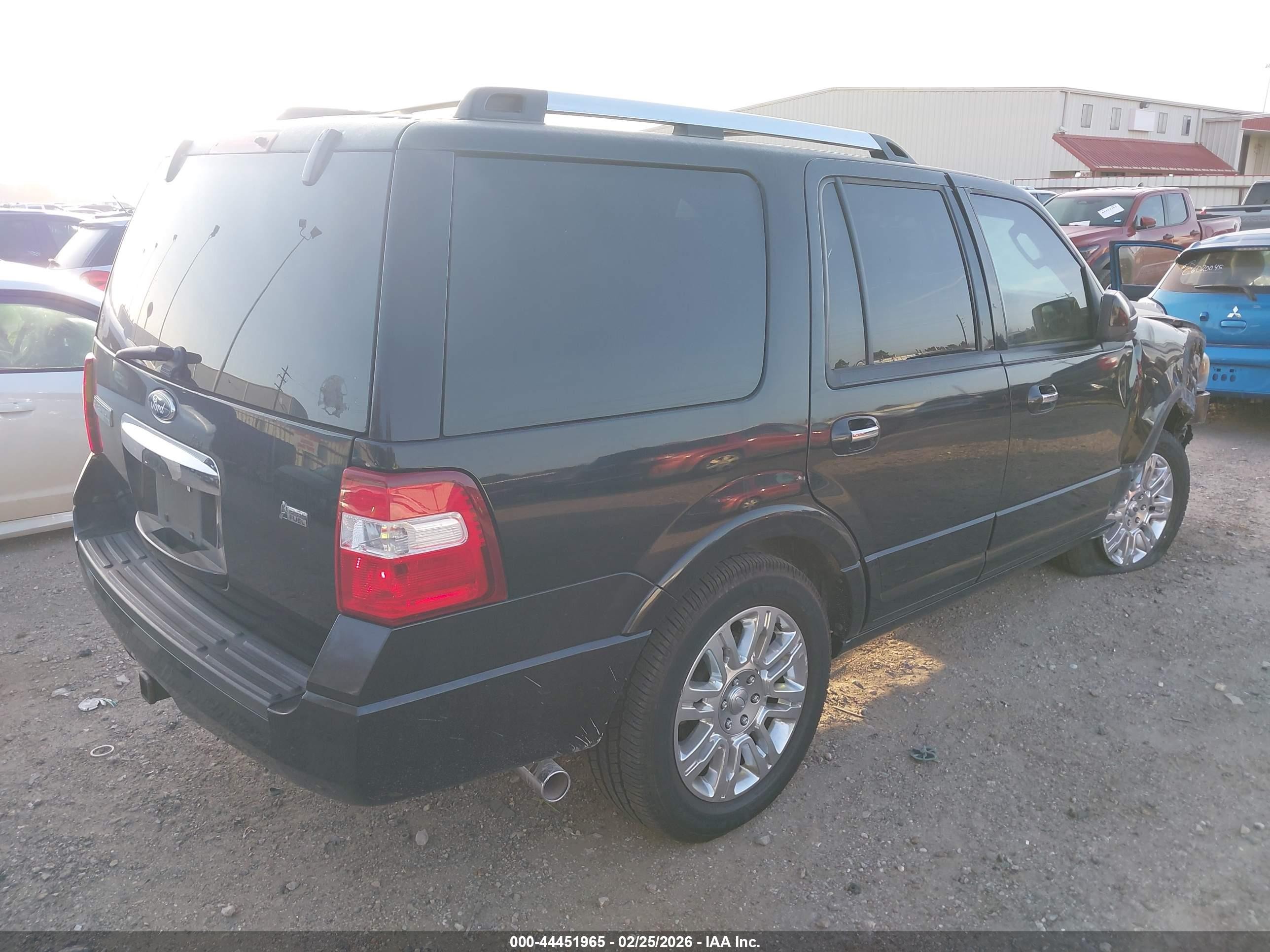 2011 Ford Expedition Limited Black vin: 1FMJU1K53BEF05460
