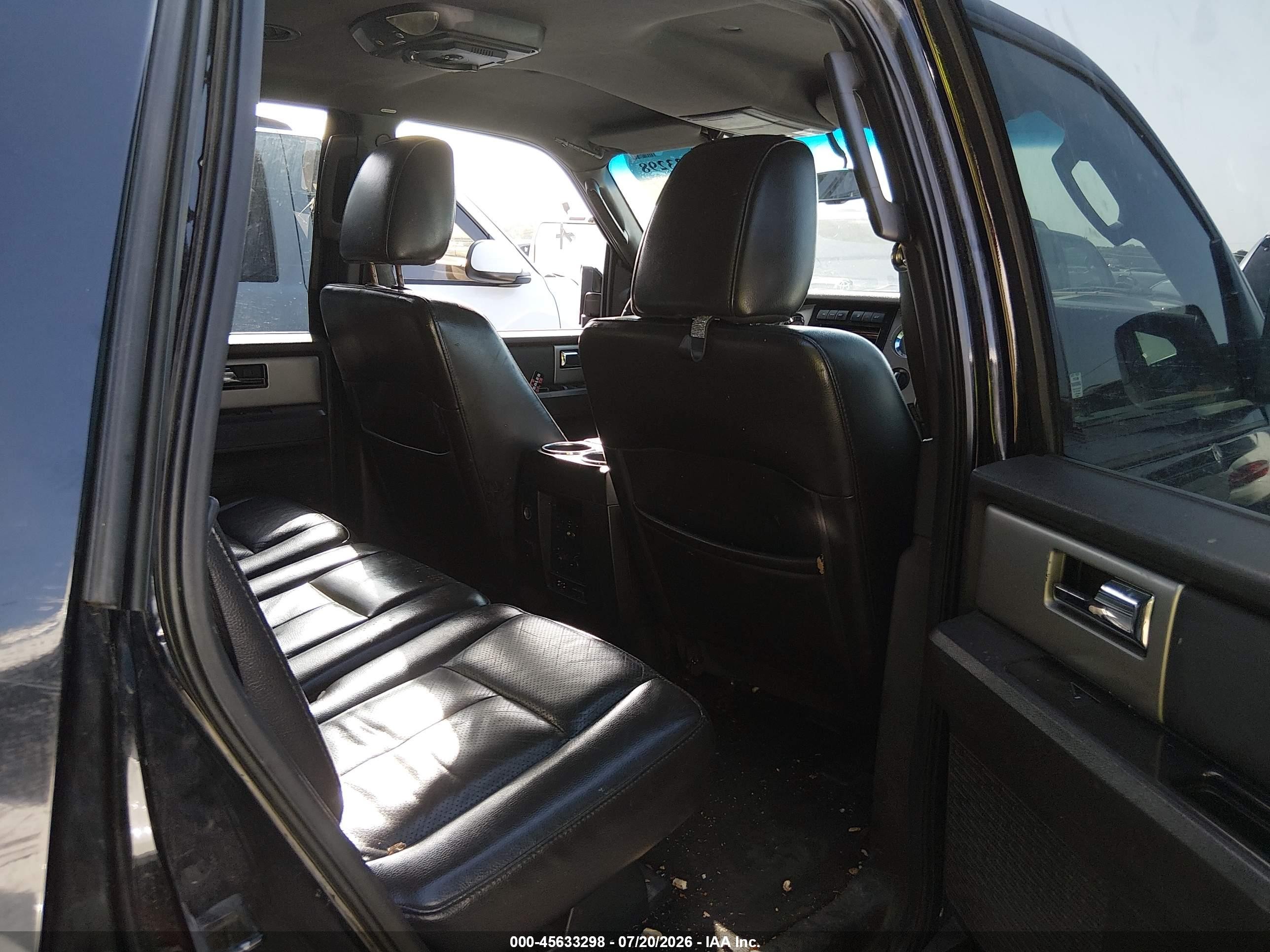 2012 Ford Expedition Limited Black vin: 1FMJU1K53CEF06528