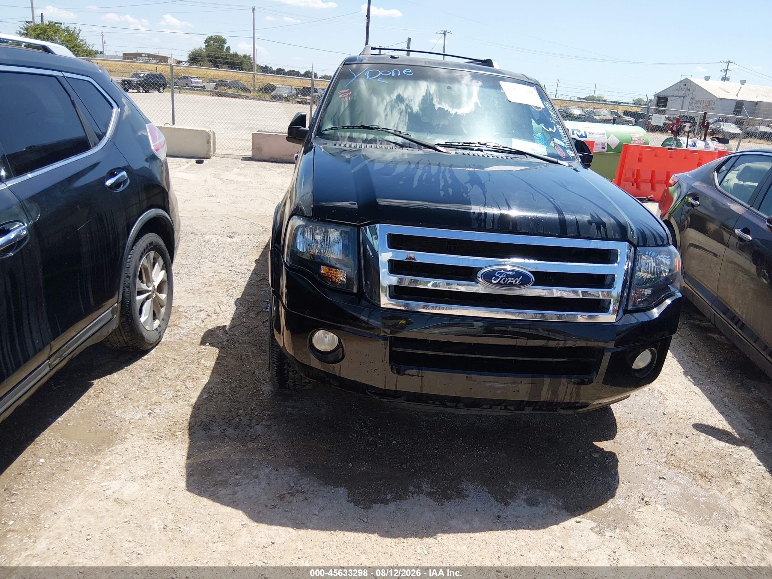2012 Ford Expedition Limited Black vin: 1FMJU1K53CEF06528