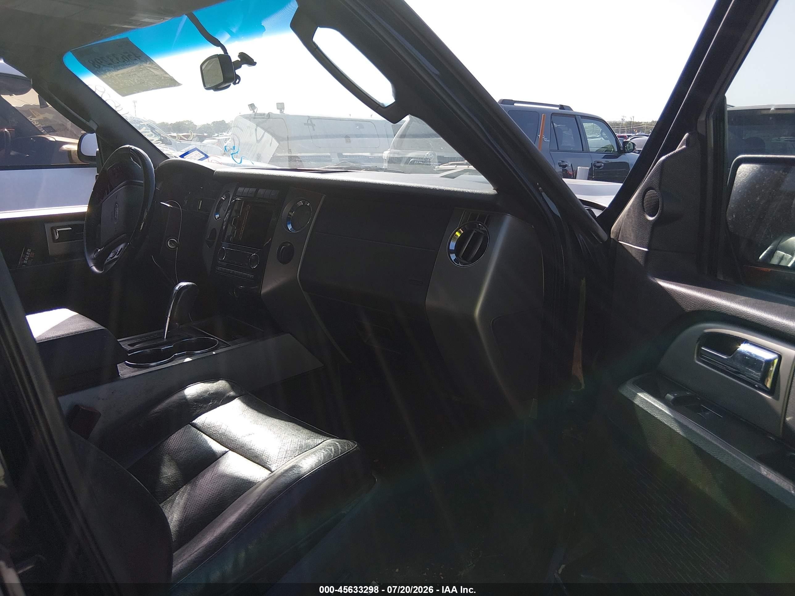 2012 Ford Expedition Limited Black vin: 1FMJU1K53CEF06528