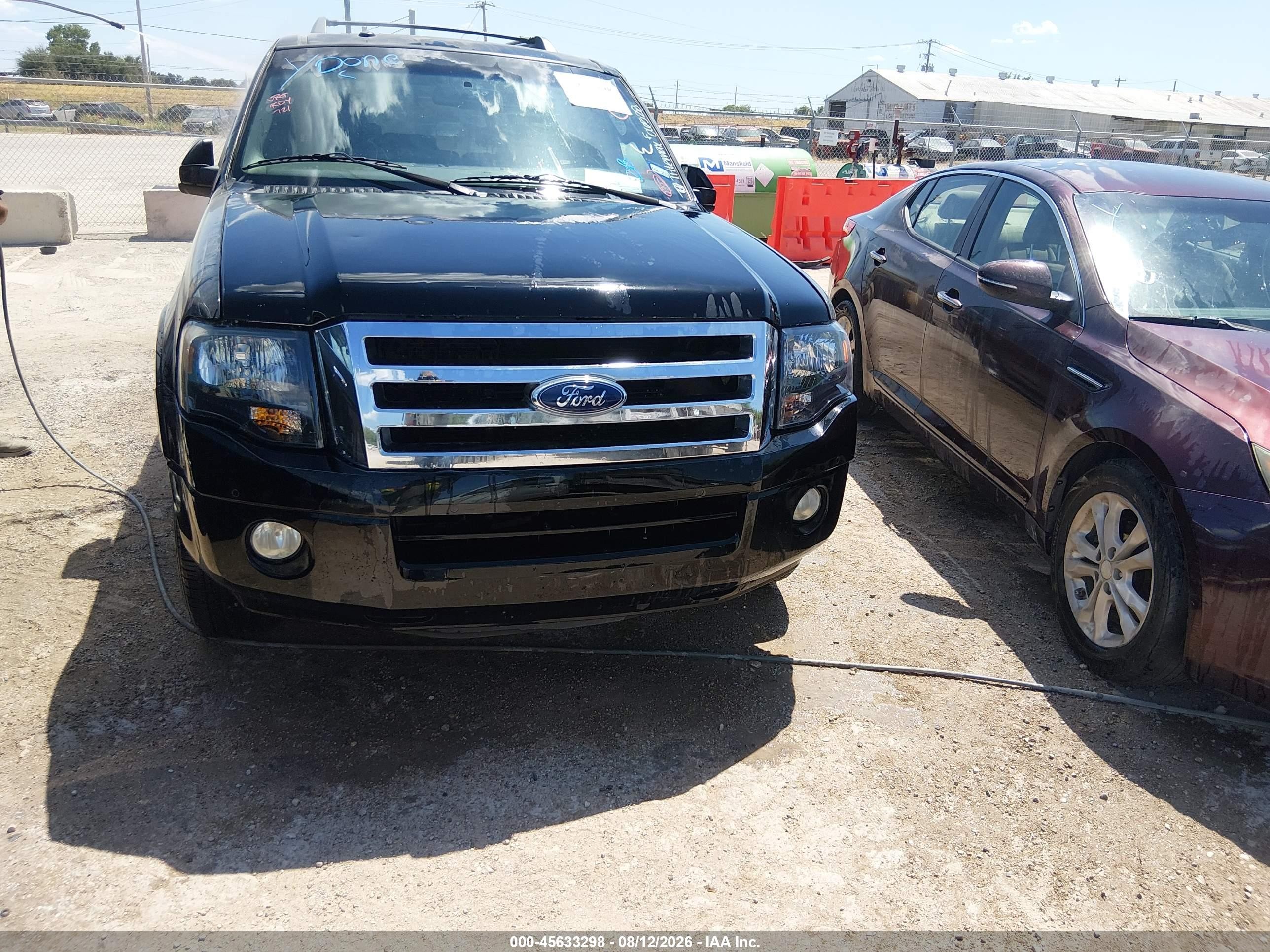 2012 Ford Expedition Limited Black vin: 1FMJU1K53CEF06528
