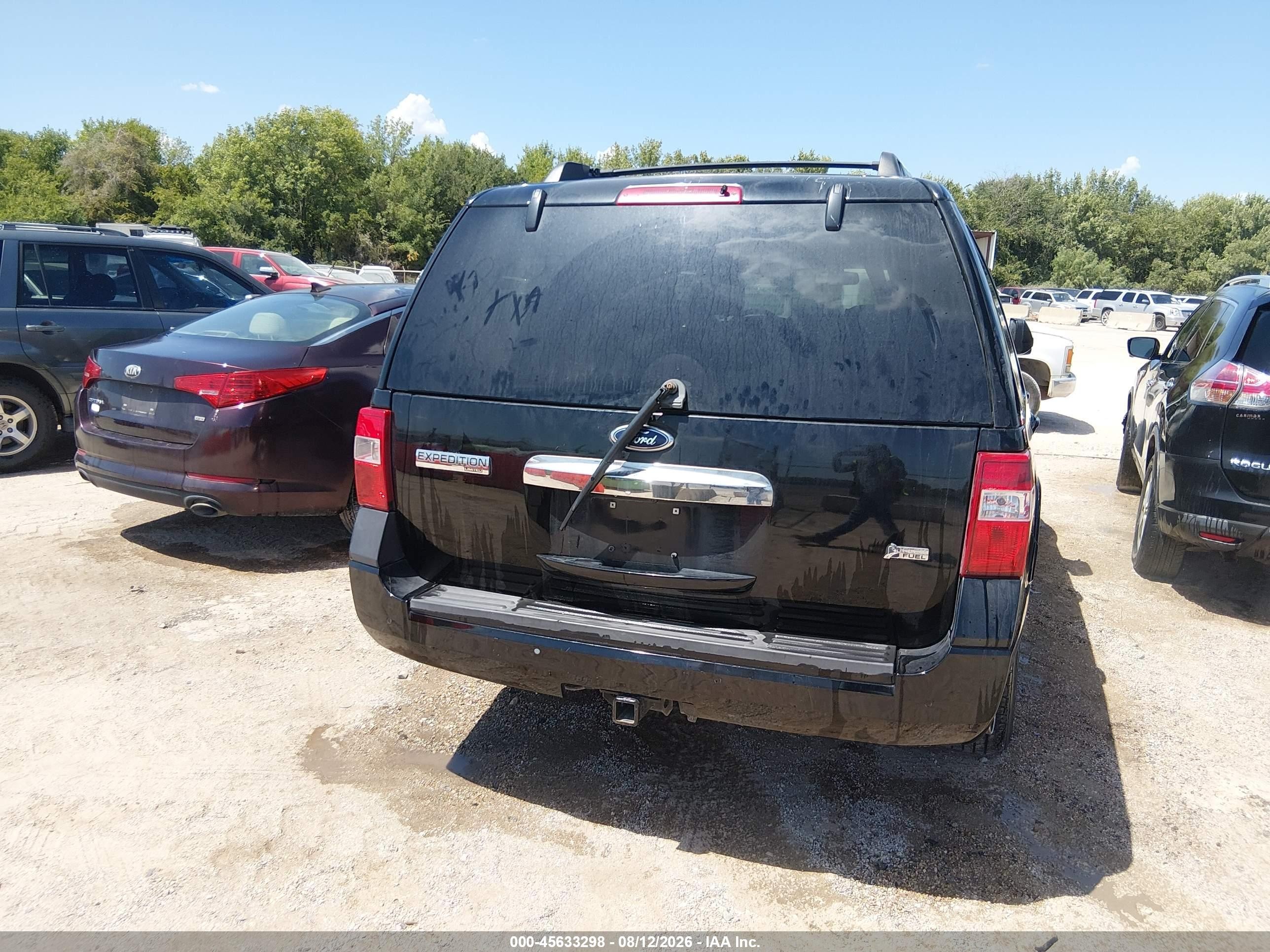 2012 Ford Expedition Limited Black vin: 1FMJU1K53CEF06528