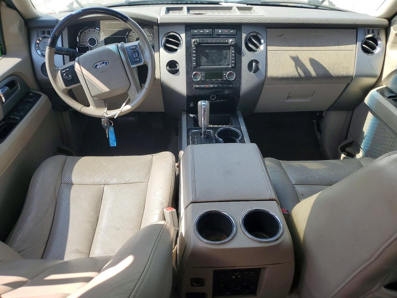 2012 Ford Expedition Limited White vin: 1FMJU1K54CEF15450