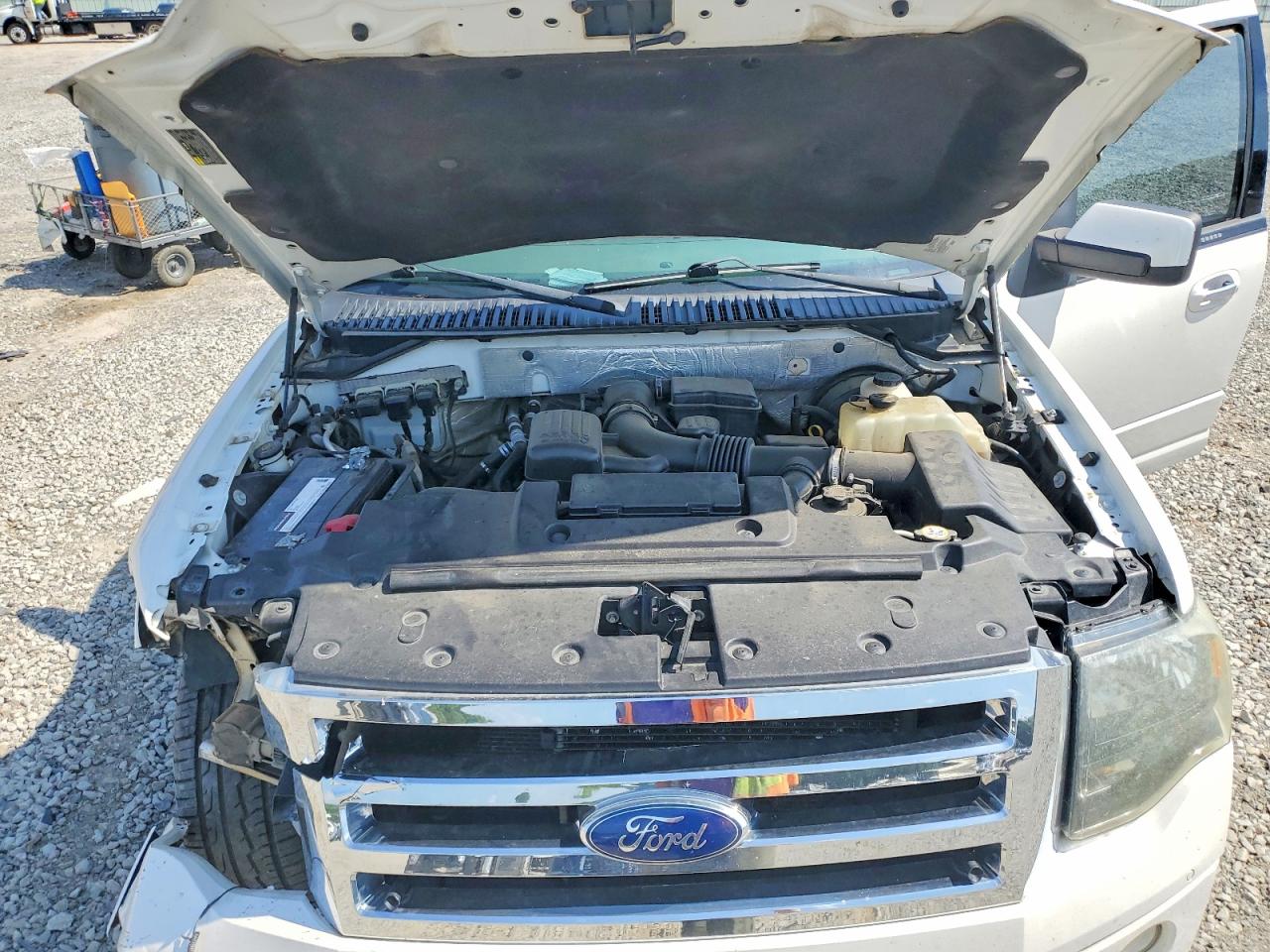 2012 Ford Expedition Limited White vin: 1FMJU1K54CEF15450