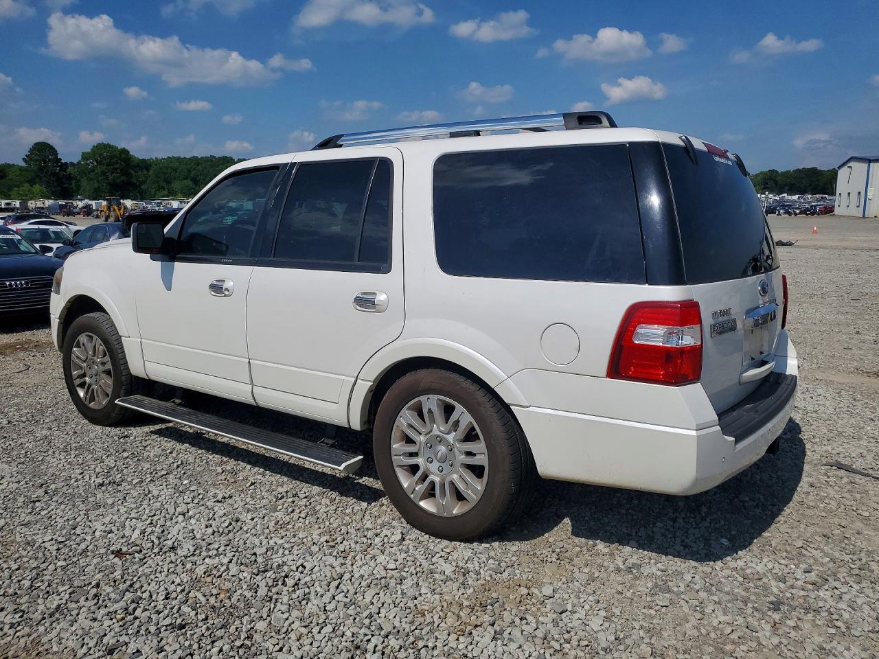 2012 Ford Expedition Limited White vin: 1FMJU1K54CEF15450