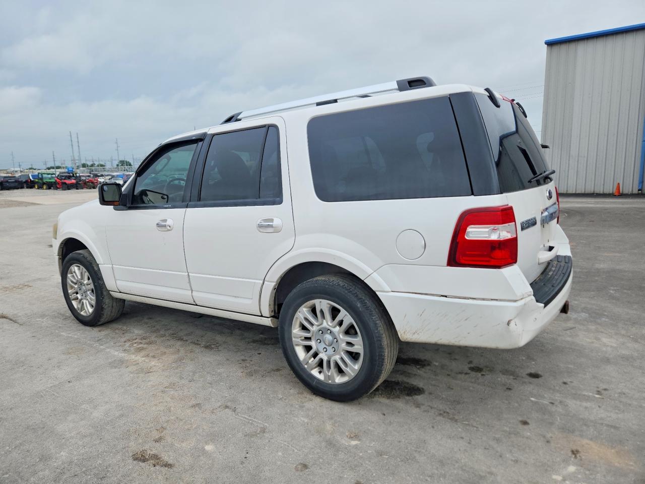 2011 Ford Expedition Limited White vin: 1FMJU1K55BEF02530