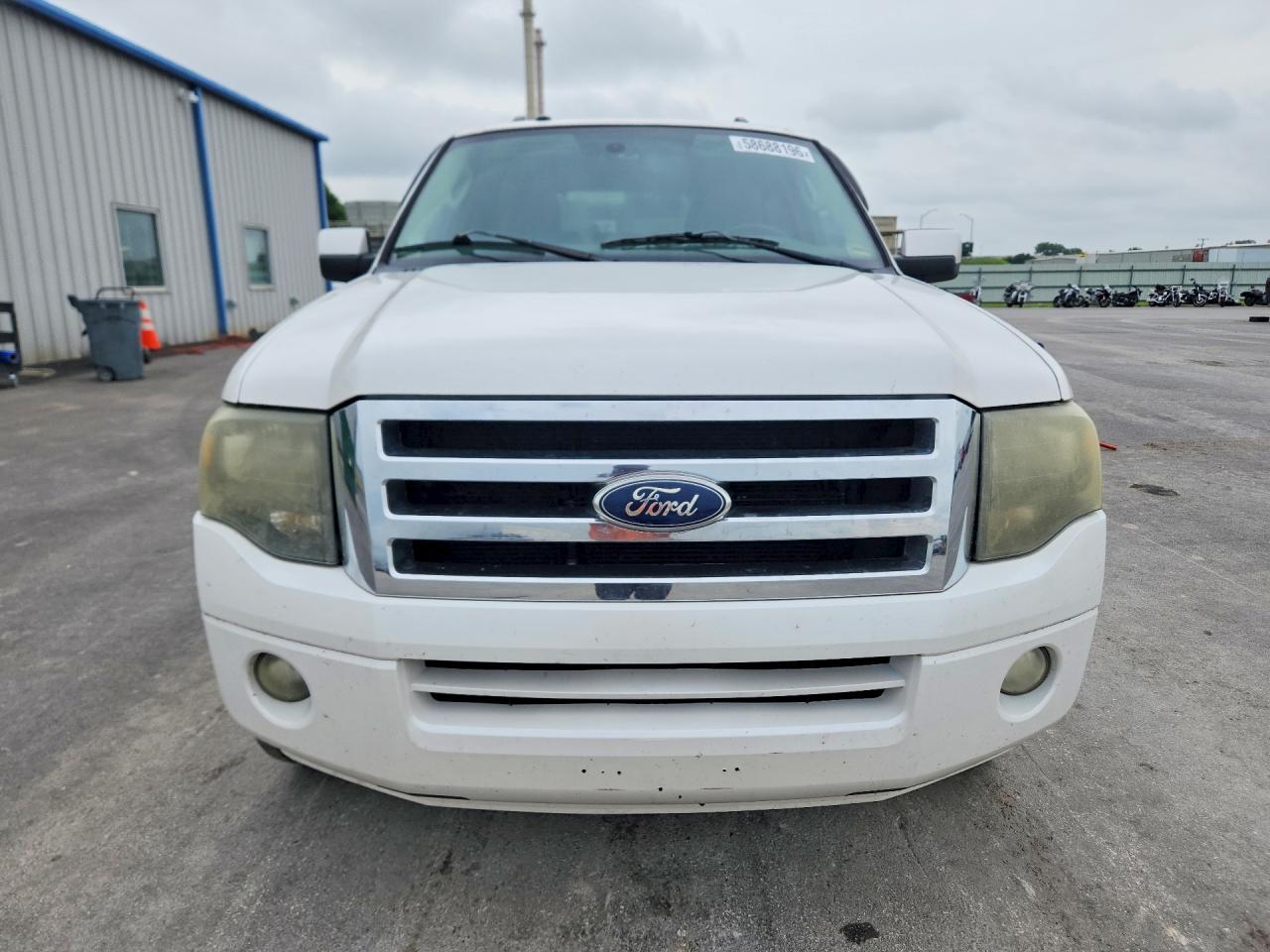2011 Ford Expedition Limited White vin: 1FMJU1K55BEF02530