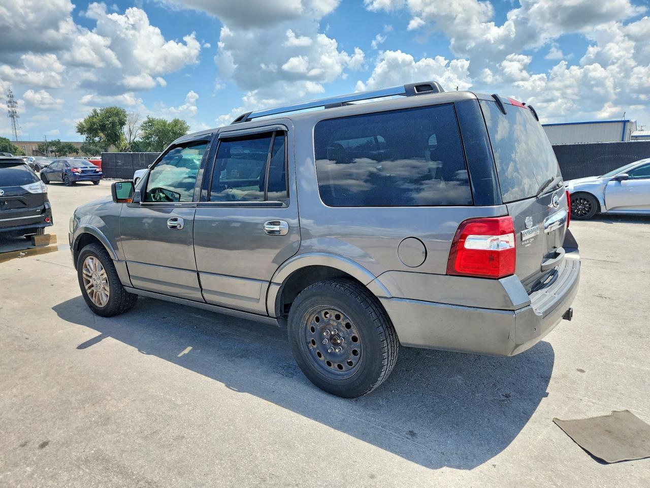 2013 Ford Expedition Limited Gray vin: 1FMJU1K55DEF46028