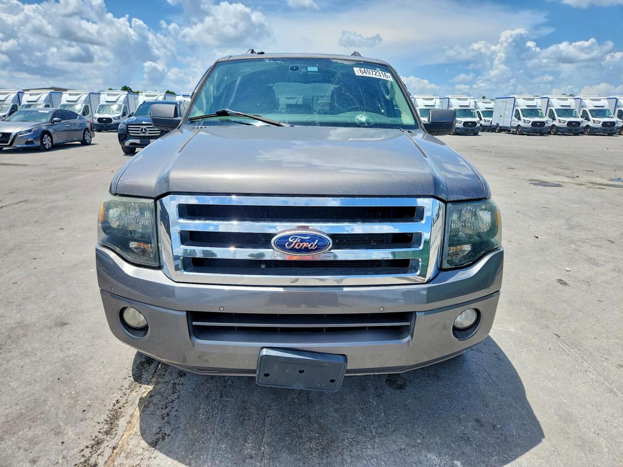 2013 Ford Expedition Limited Gray vin: 1FMJU1K55DEF46028