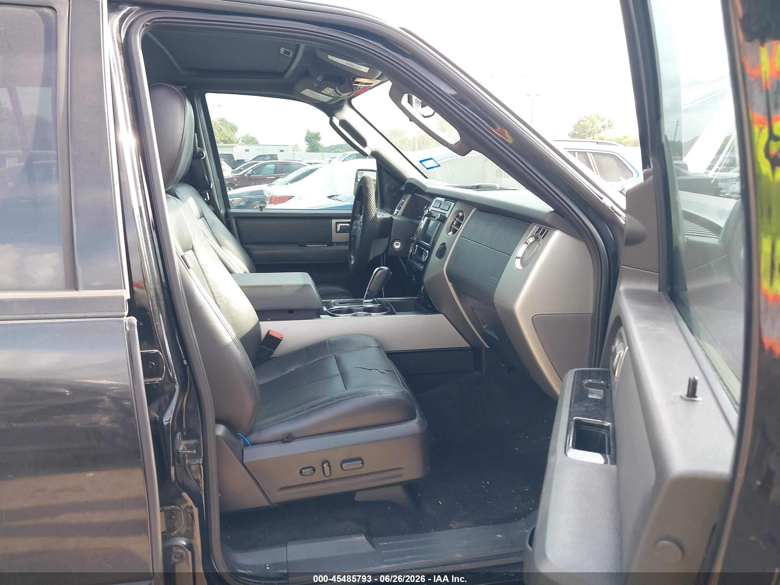 2014 Ford Expedition Limited Black vin: 1FMJU1K55EEF65471
