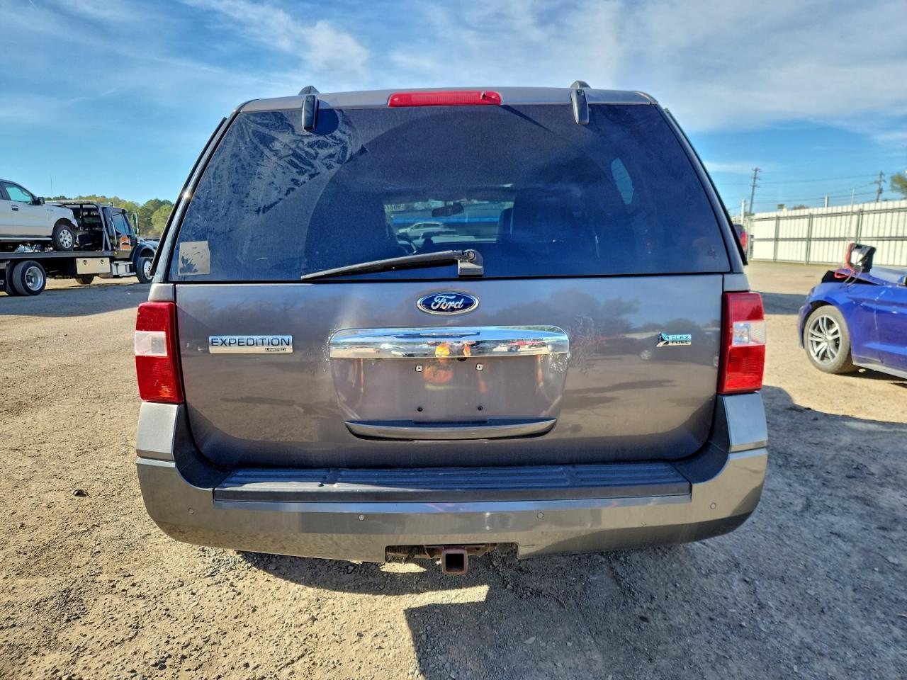 2012 Ford Expedition Limited Серый vin: 1FMJU1K56CEF04983