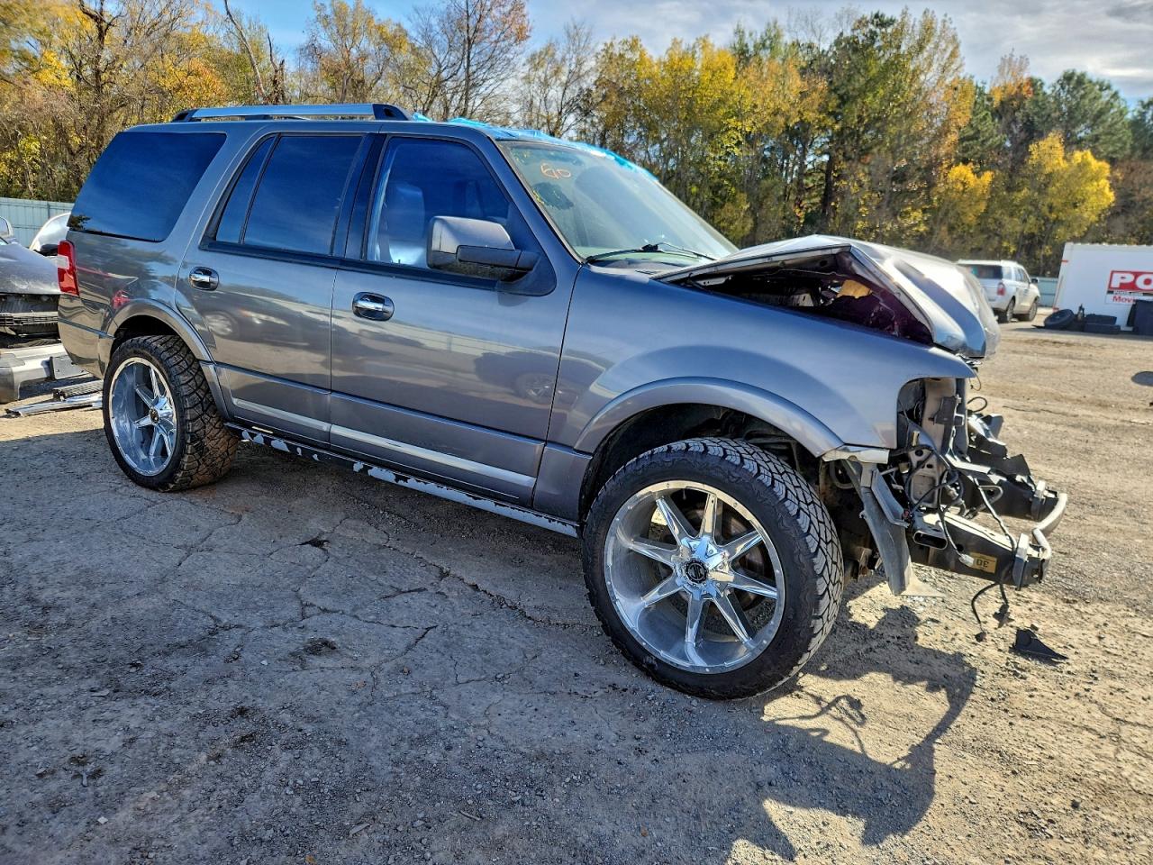 2012 Ford Expedition Limited Серый vin: 1FMJU1K56CEF04983