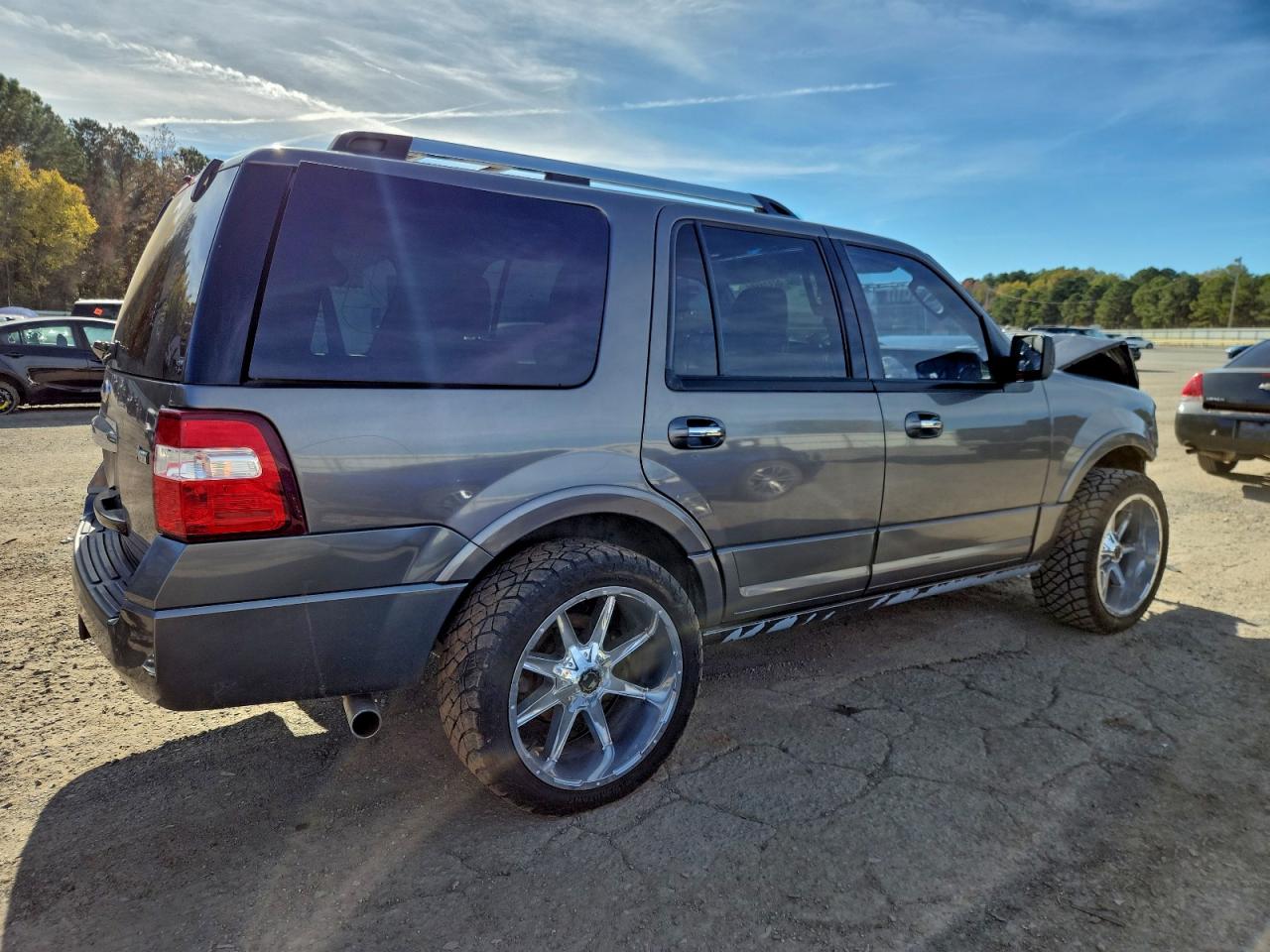 2012 Ford Expedition Limited Серый vin: 1FMJU1K56CEF04983
