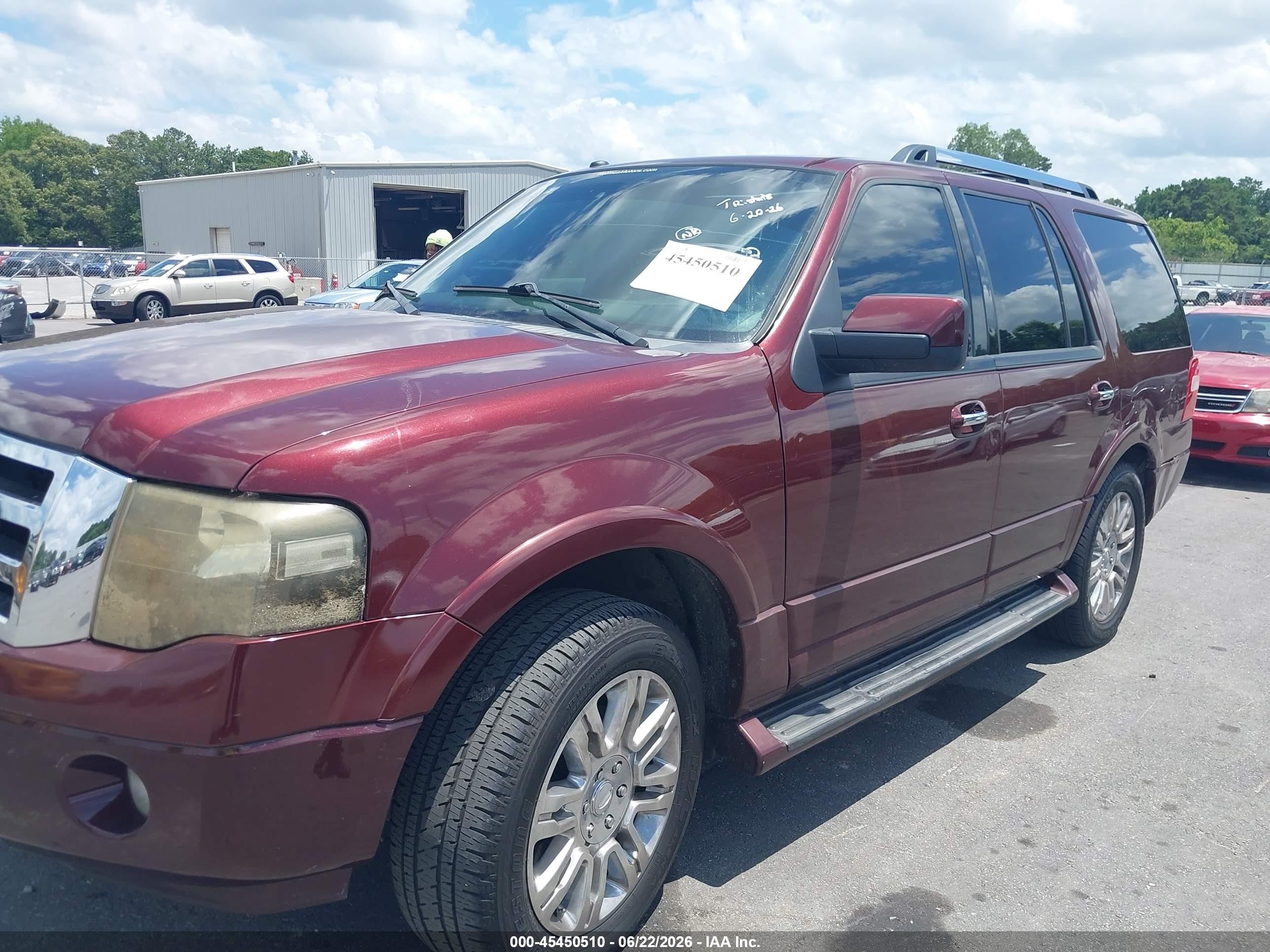 2011 Ford Expedition Limited Purple vin: 1FMJU1K57BEF17370