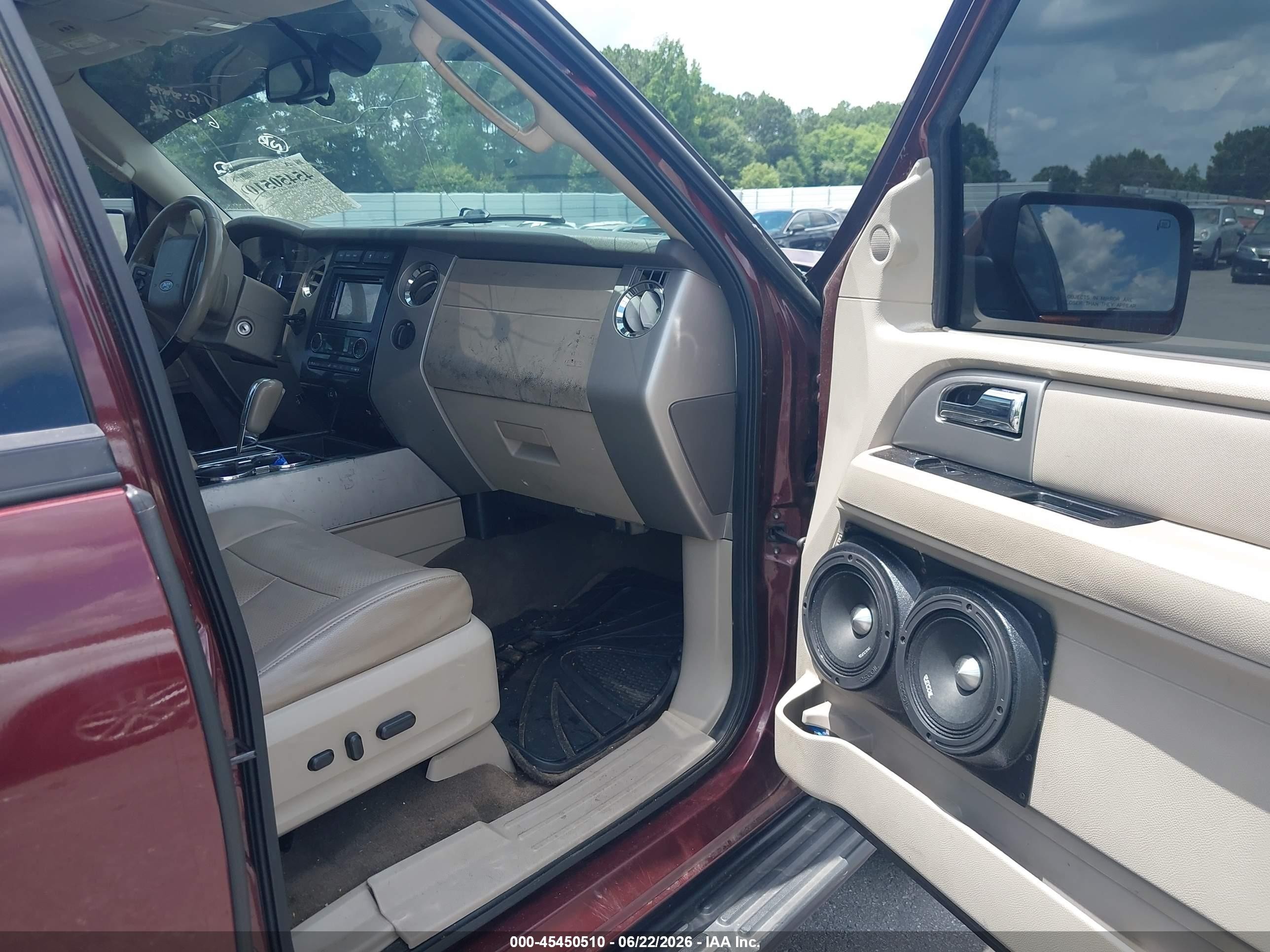 2011 Ford Expedition Limited Purple vin: 1FMJU1K57BEF17370
