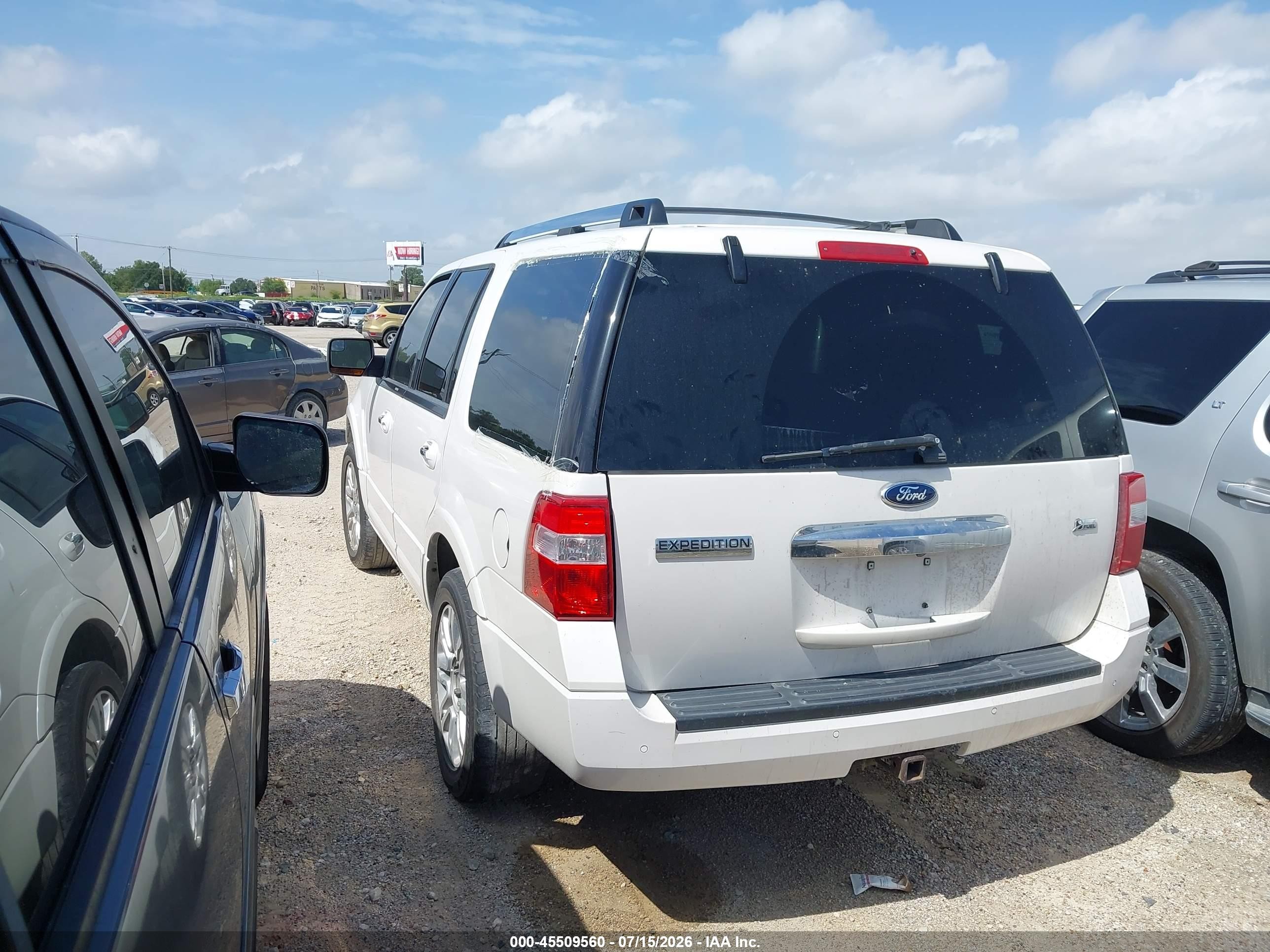 2013 Ford Expedition Limited Champagne vin: 1FMJU1K58DEF05666