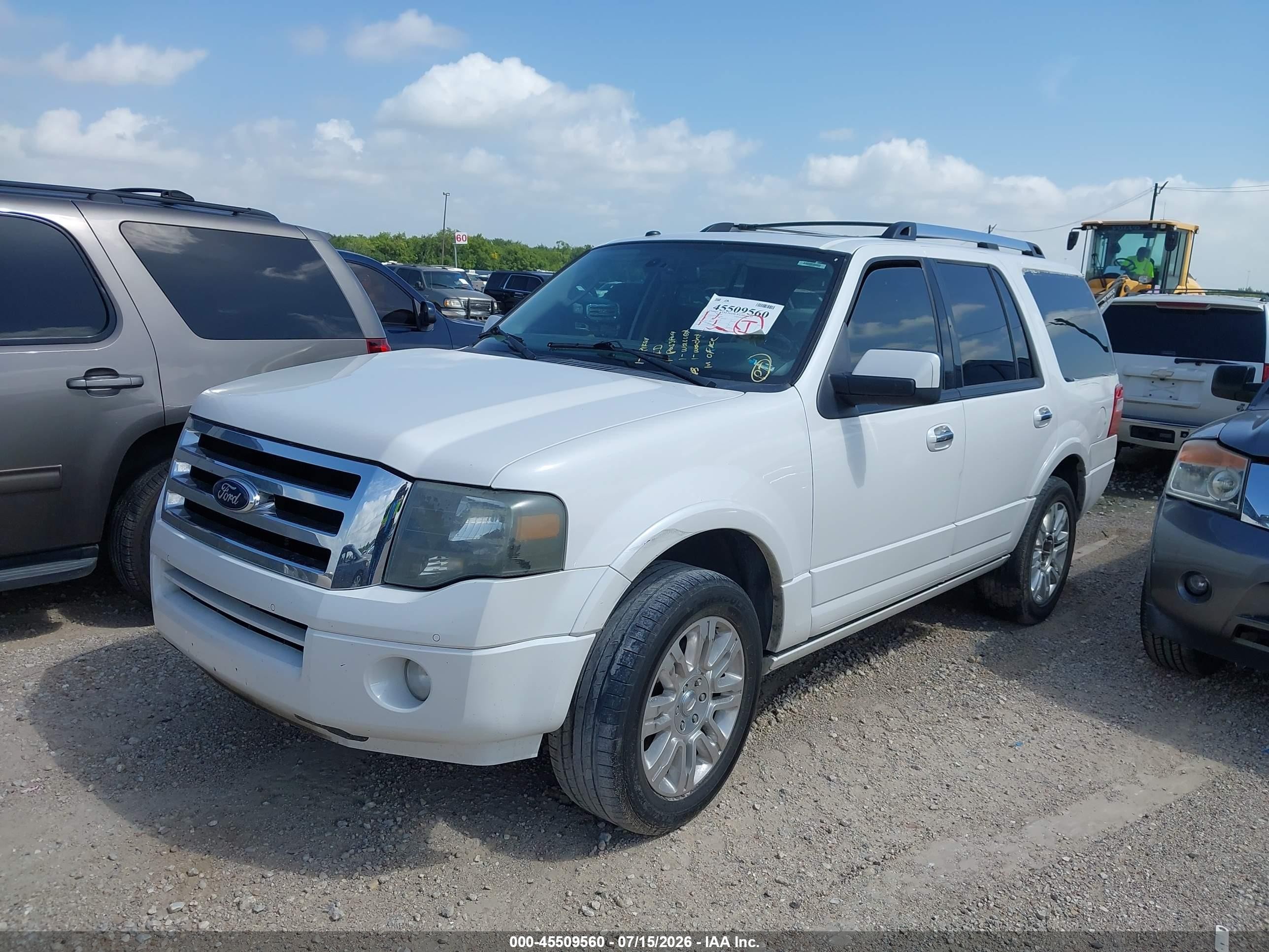 2013 Ford Expedition Limited Champagne vin: 1FMJU1K58DEF05666