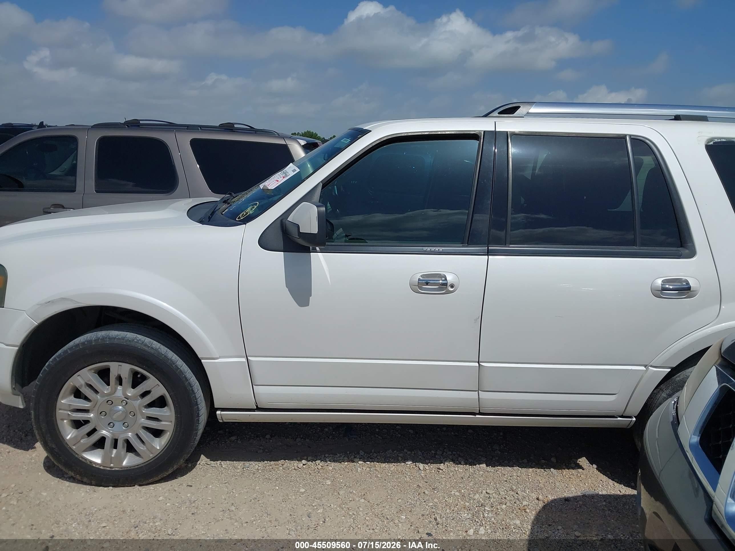2013 Ford Expedition Limited Champagne vin: 1FMJU1K58DEF05666