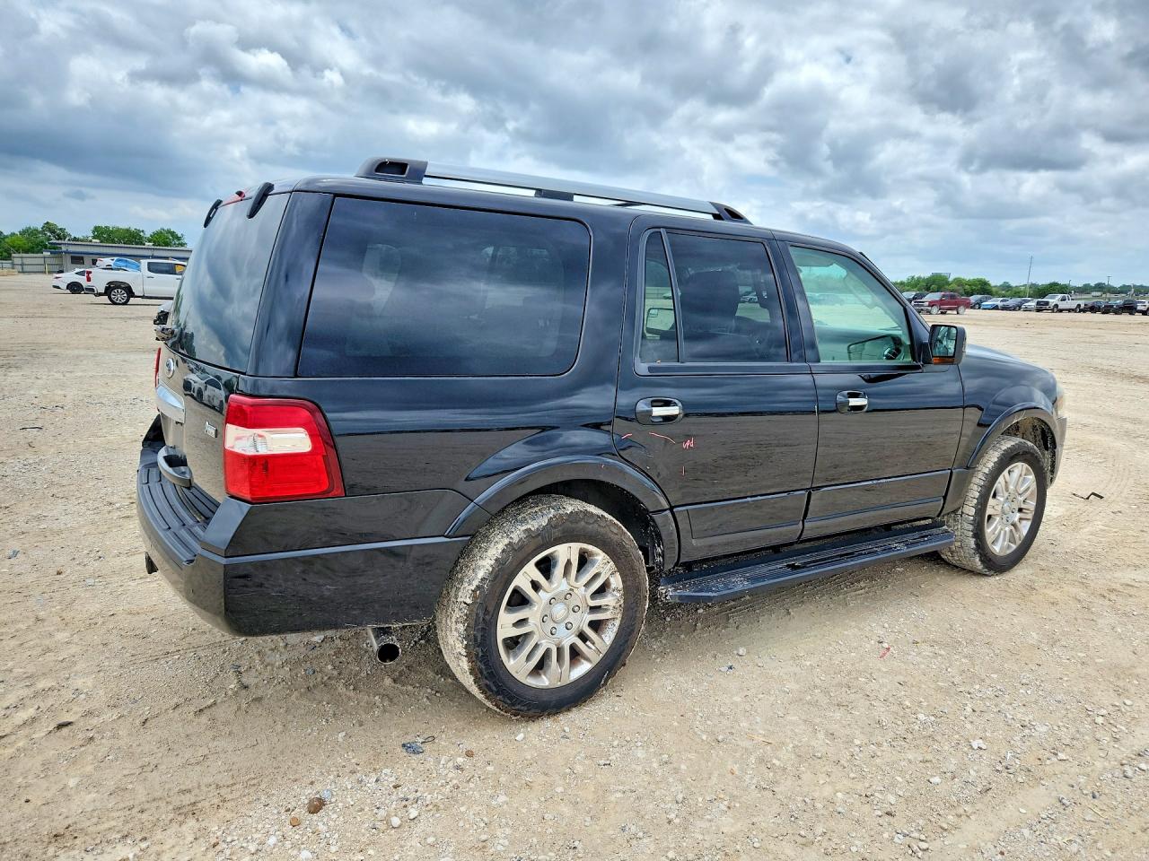 2013 Ford Expedition Limited Black vin: 1FMJU1K58DEF08924