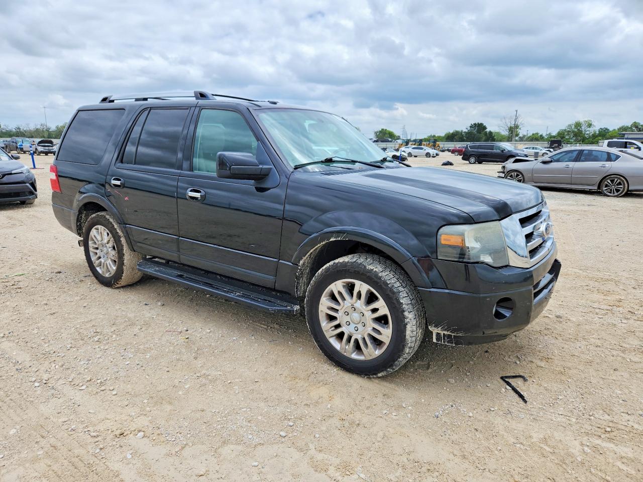 2013 Ford Expedition Limited Black vin: 1FMJU1K58DEF08924