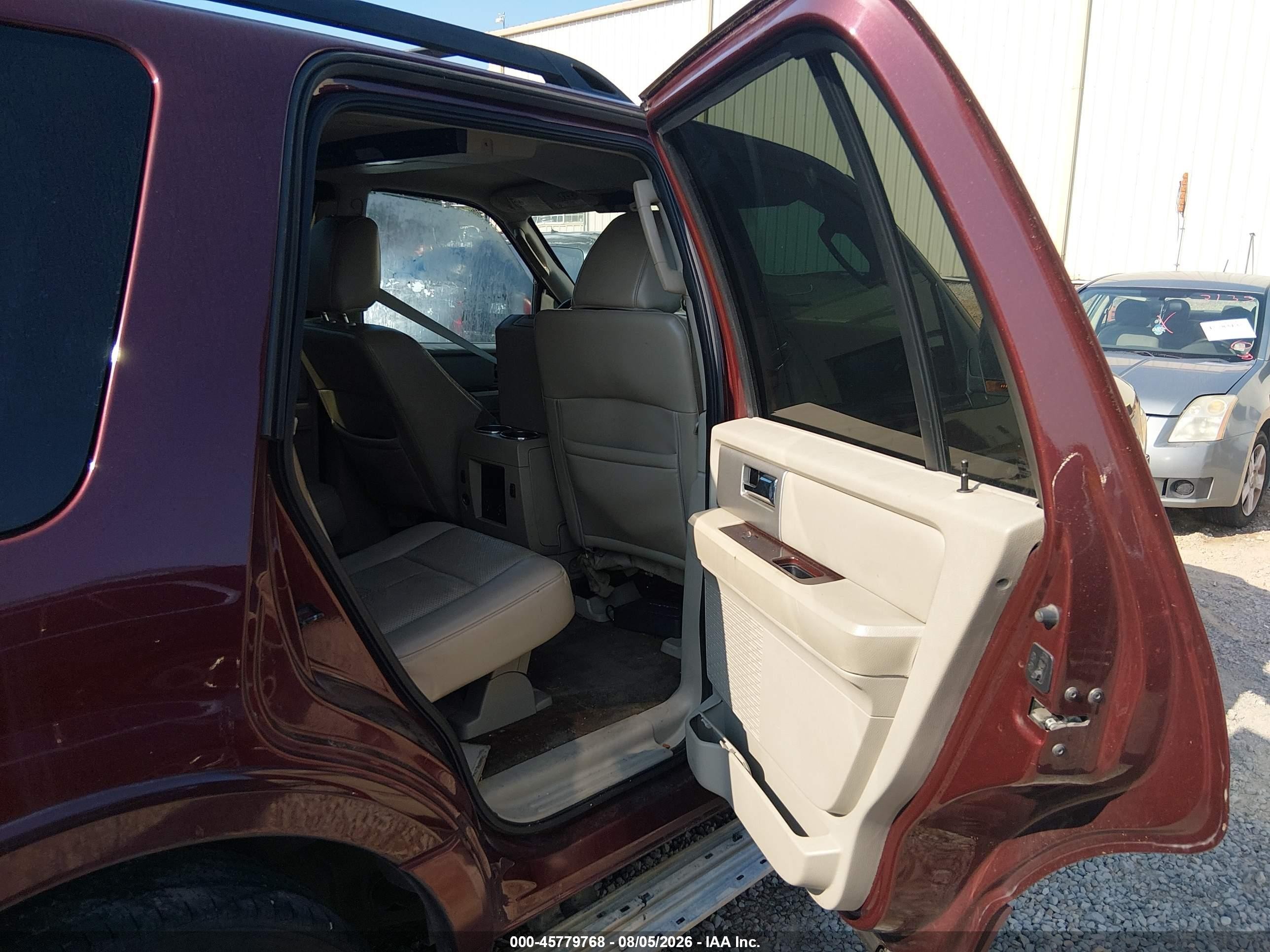2010 Ford Expedition Limited Maroon vin: 1FMJU1K59AEB47232