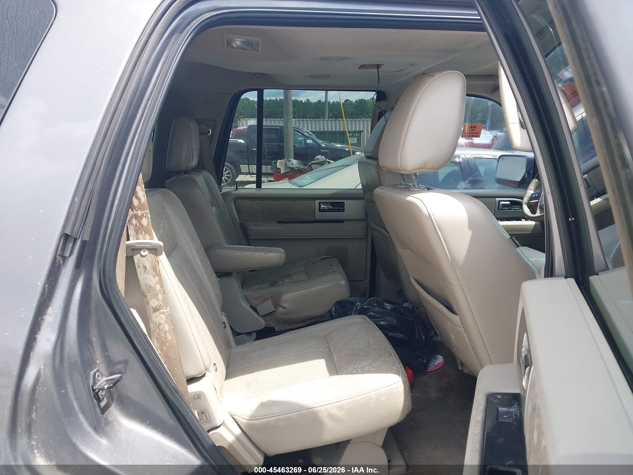 2011 Ford Expedition Limited Gray vin: 1FMJU1K59BEF02028