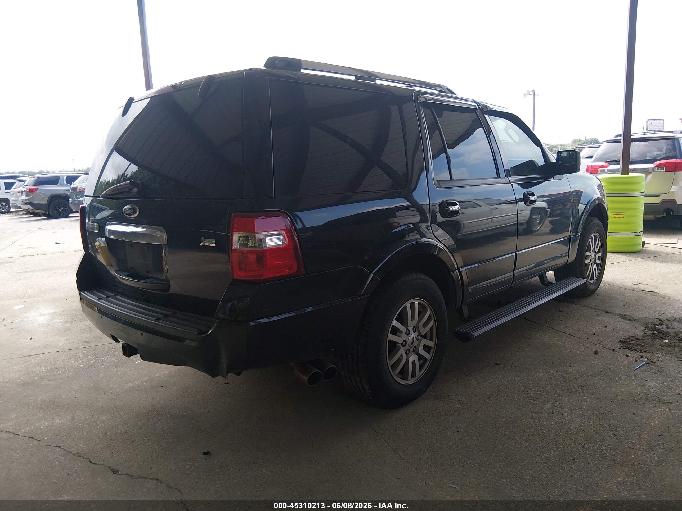 2012 Ford Expedition Limited Black vin: 1FMJU1K59CEF08736