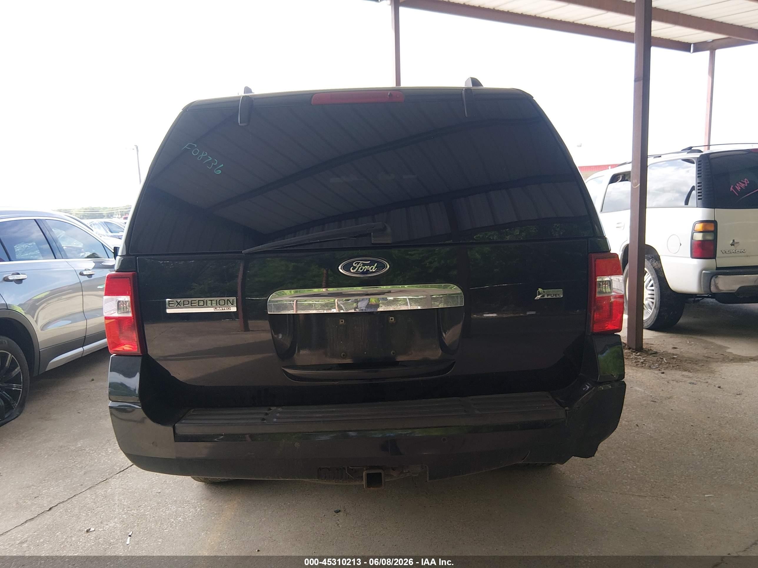 2012 Ford Expedition Limited Black vin: 1FMJU1K59CEF08736