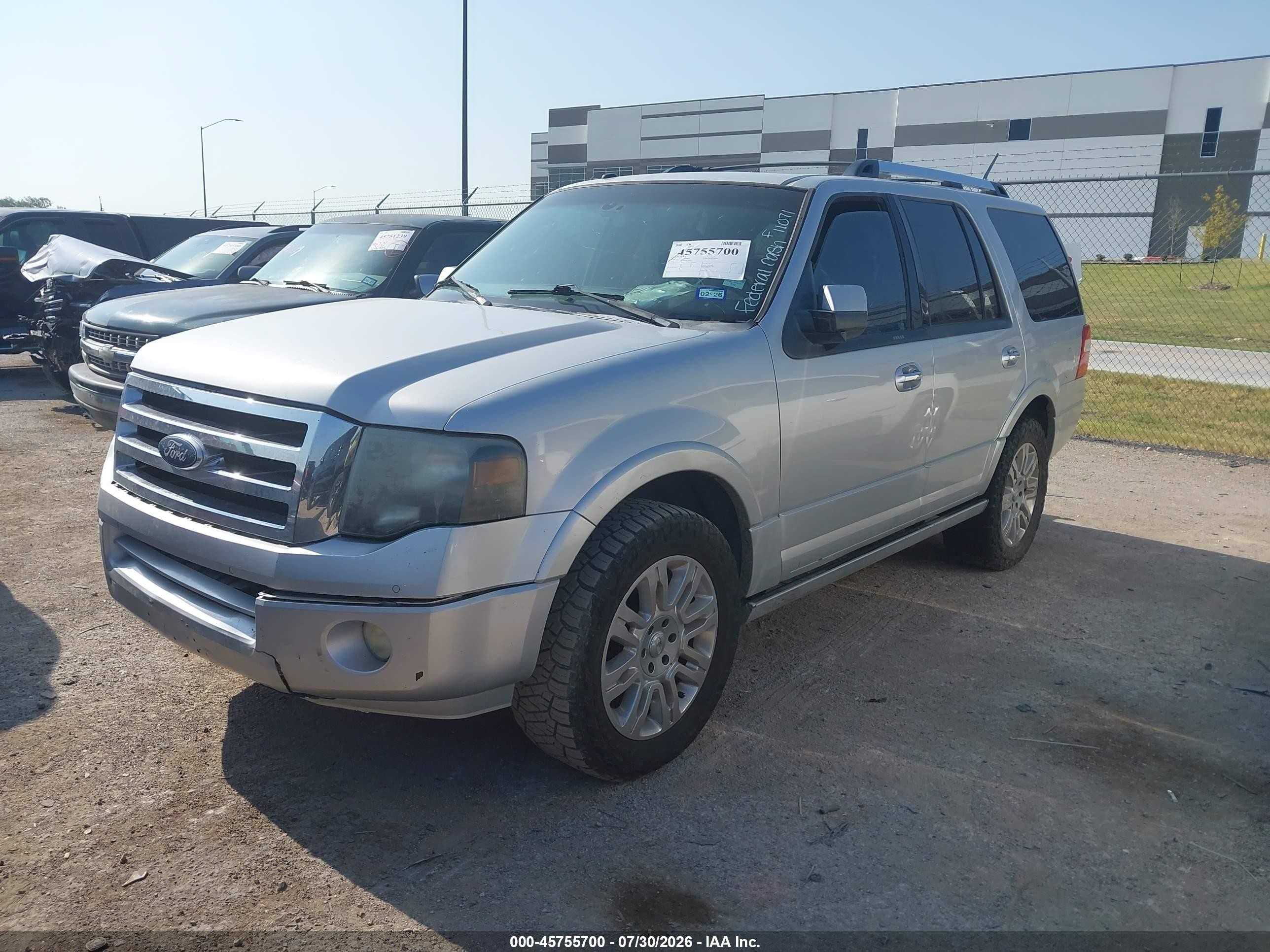 2012 Ford Expedition Limited Silver vin: 1FMJU1K59CEF11071